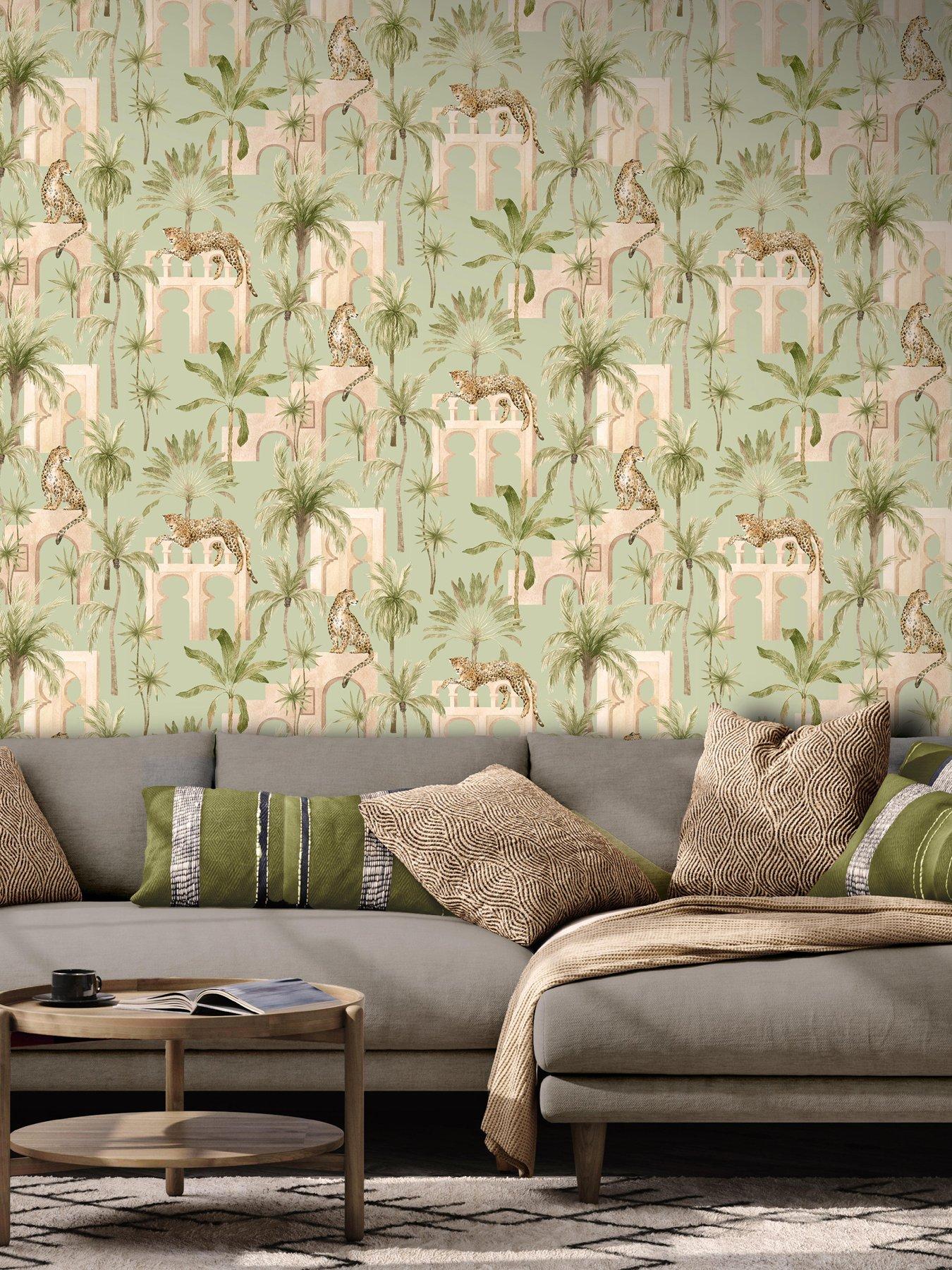 arthouse-leopard-arches-wallpaper-sage-green