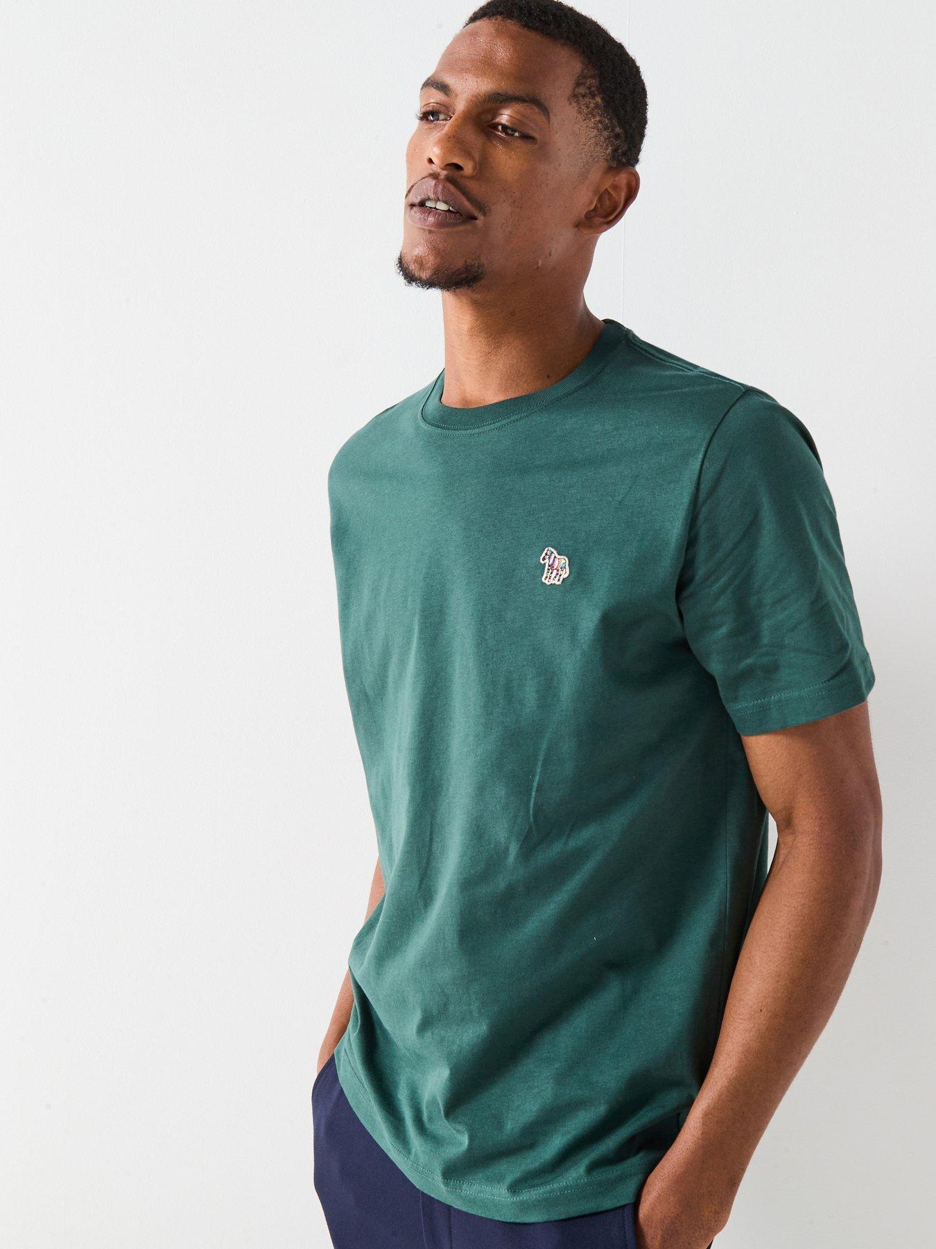 PS PAUL SMITH Regular Fit Zebra T-Shirt - Green