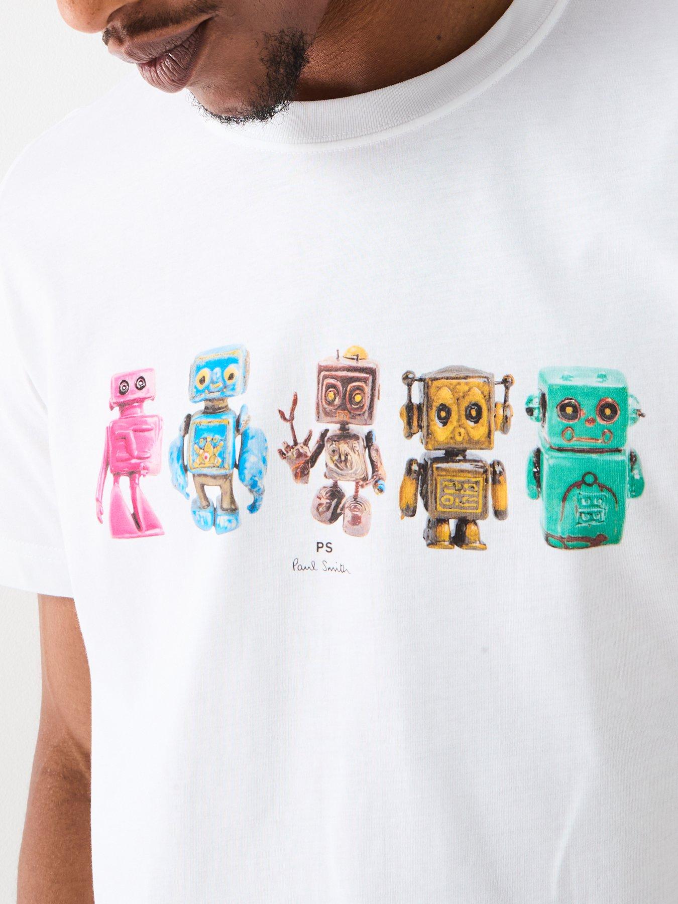 ps-paul-smith-robots-graphic-t-shirt-whiteoutfit