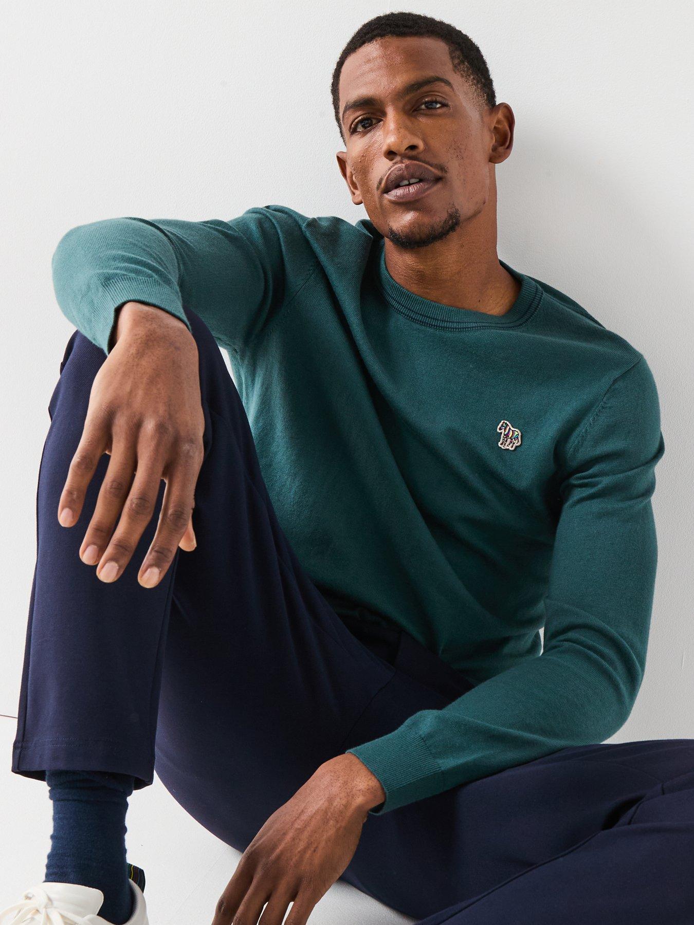 ps-paul-smith-regular-fit-zebra-knitted-jumper-greenoutfit