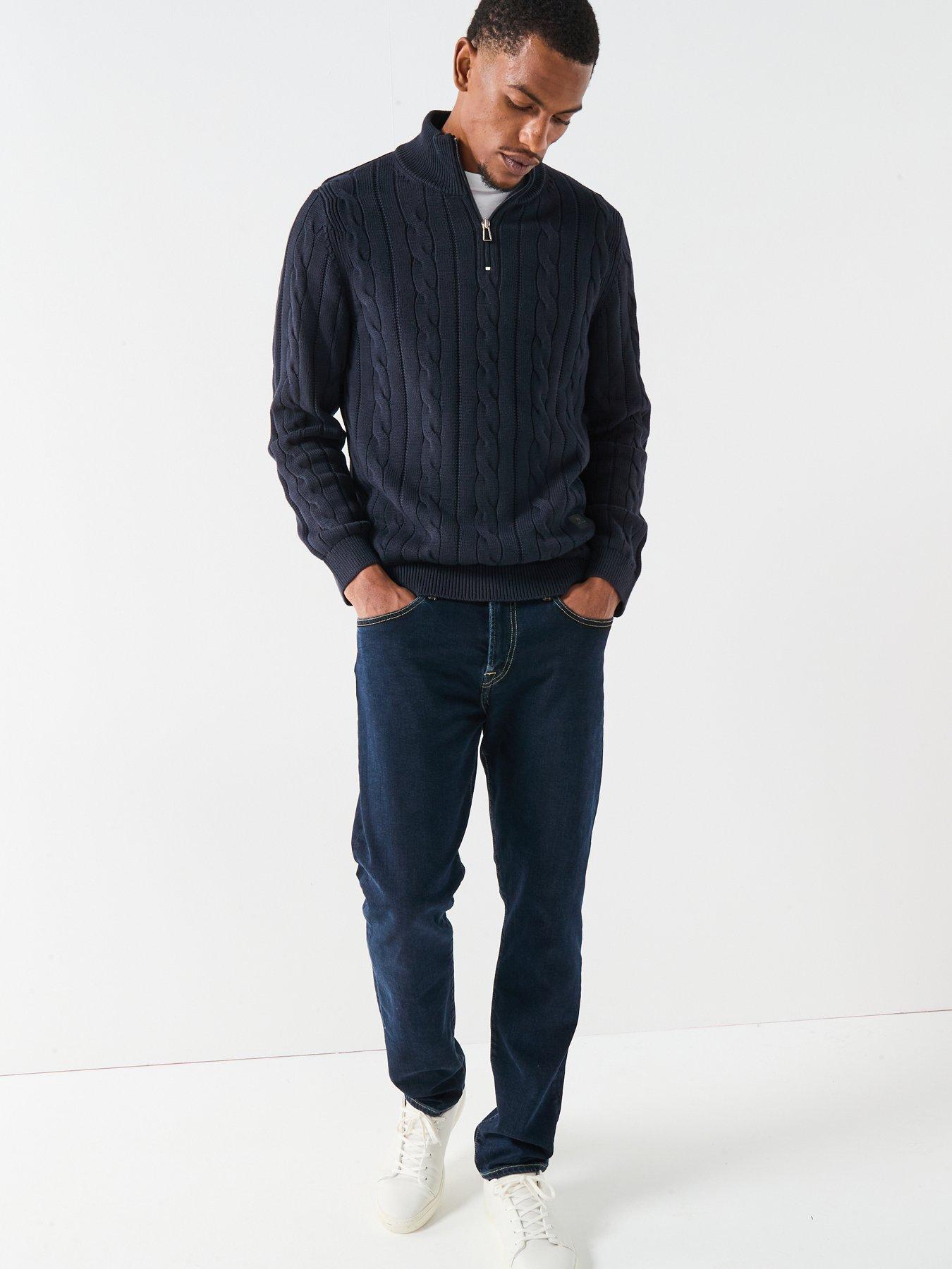 ps-paul-smith-regular-fit-cable-half-zip-knitted-jumper-navyback