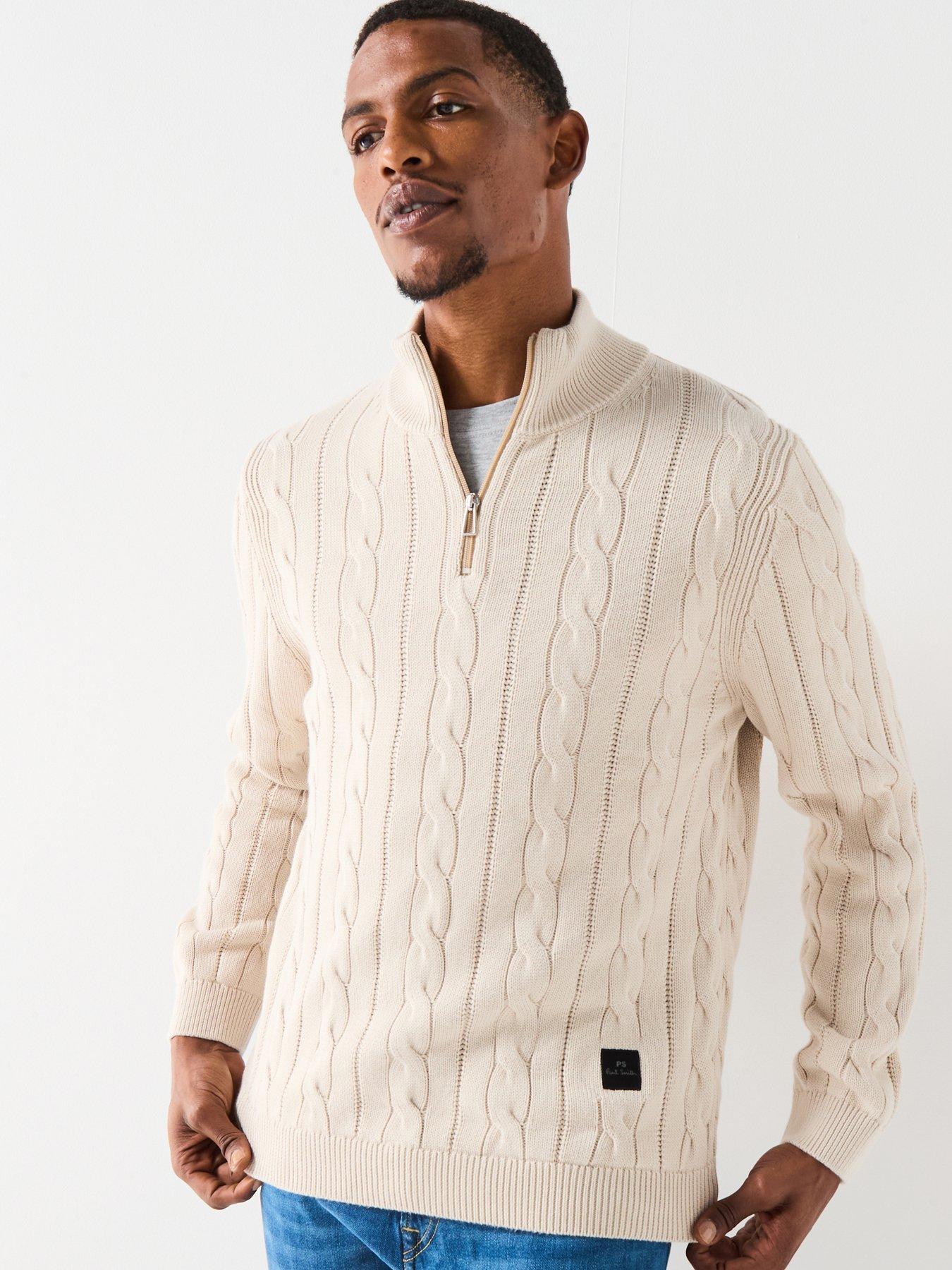ps-paul-smith-regular-fit-cable-half-zip-knitted-jumper-light-beige