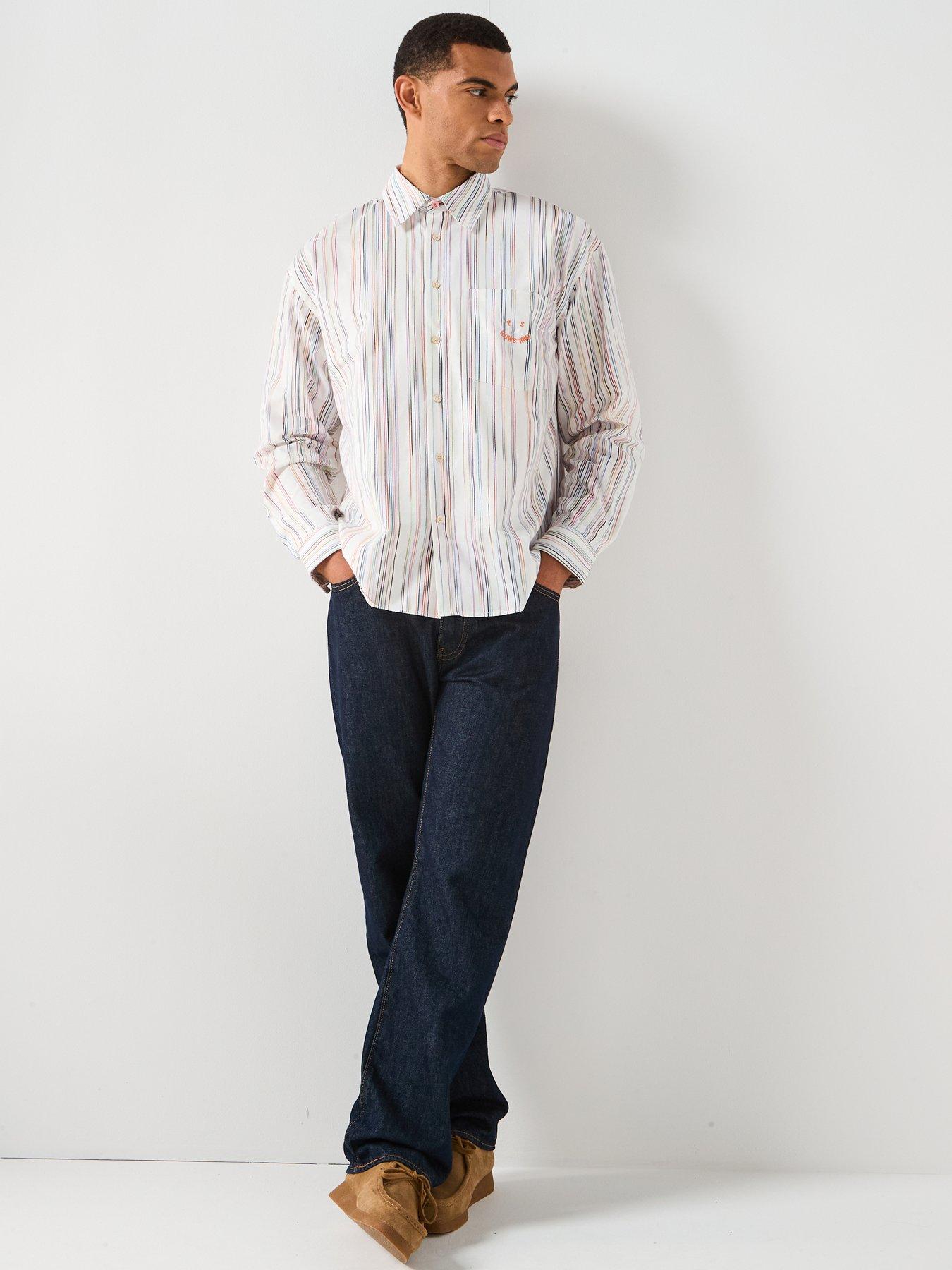 ps-paul-smith-white-cotton-happy-stripe-shirt-whiteback