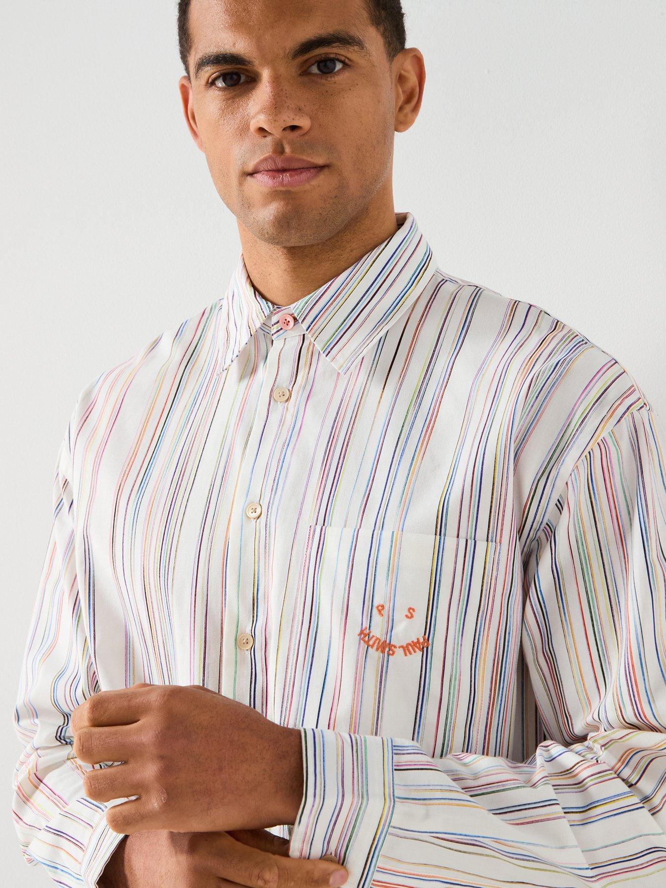 ps-paul-smith-white-cotton-happy-stripe-shirt-whiteoutfit