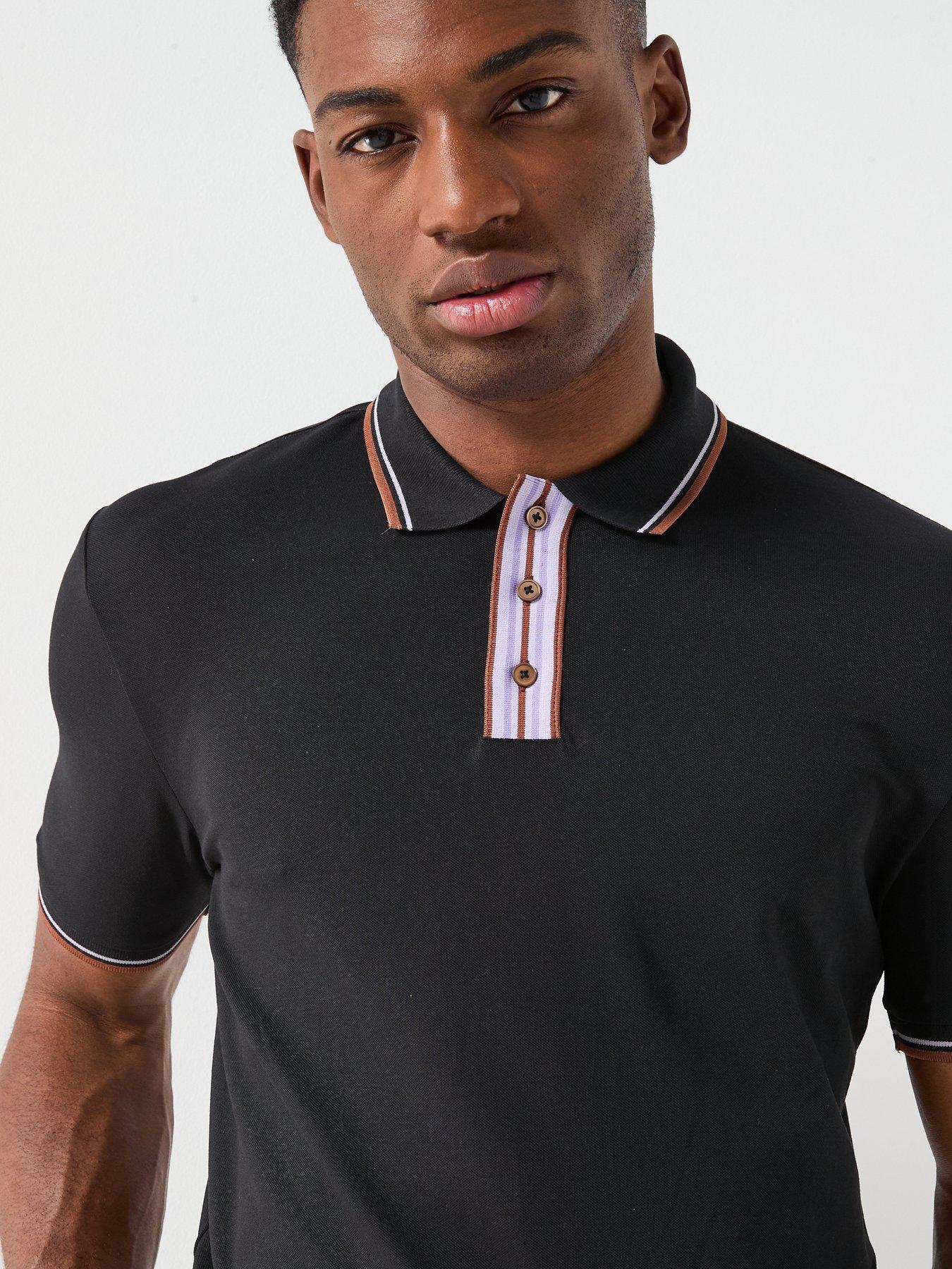 ps-paul-smith-stripe-contrast-tipped-polo-shirt-blackoutfit