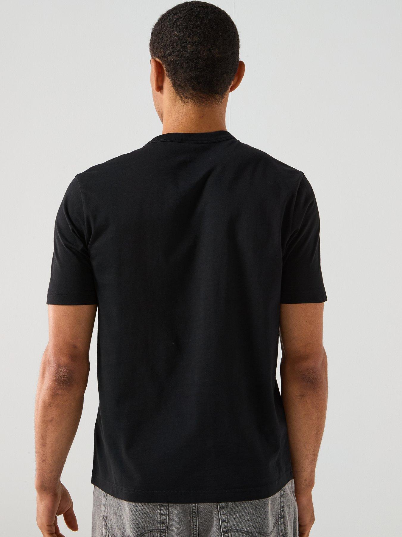 Image 2 of 6 of PS PAUL SMITH Colour Stripe Zebra Graphic T-Shirt - Black