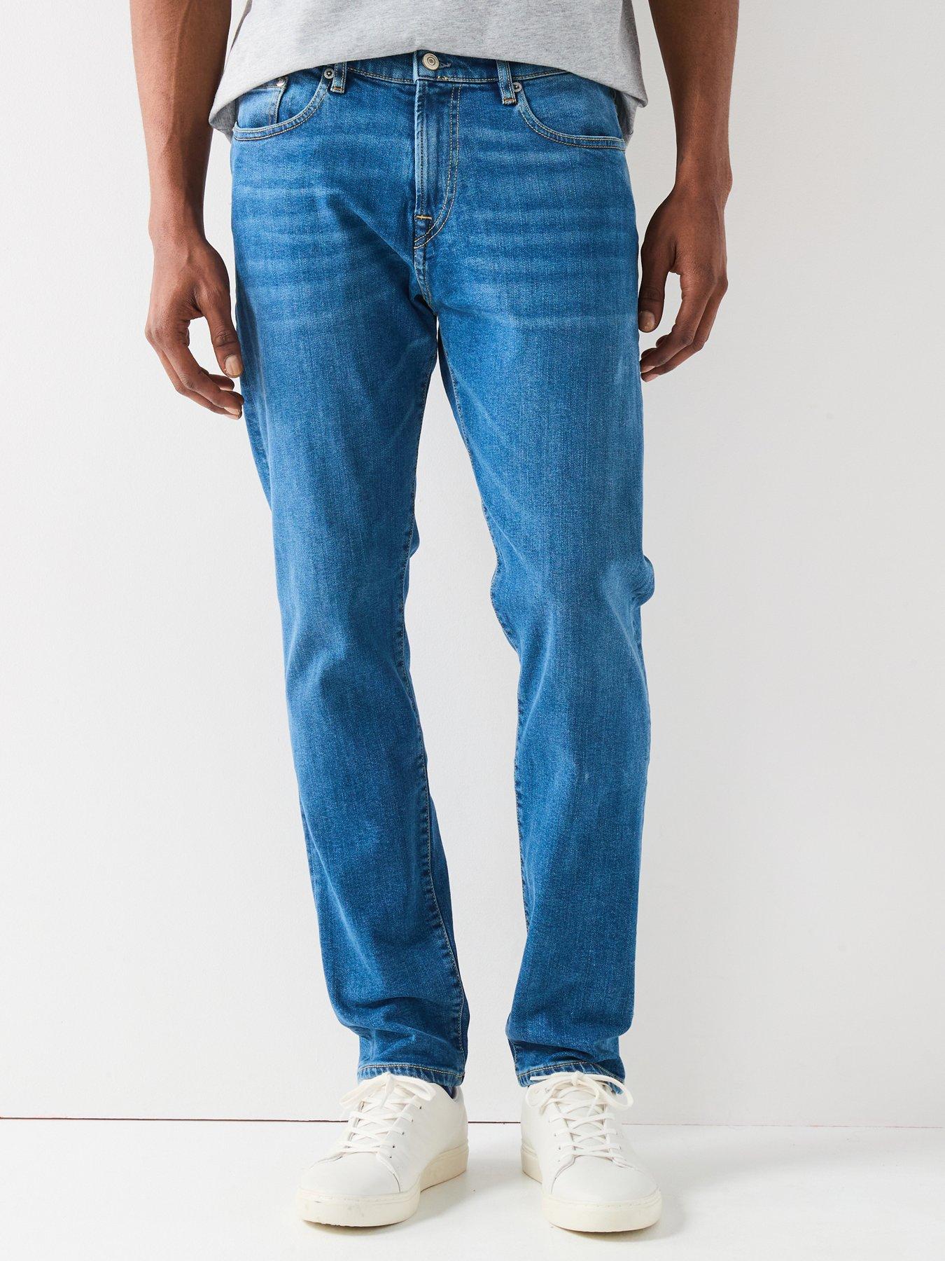PS PAUL SMITH Tapered Fit Jeans - Mid Wash