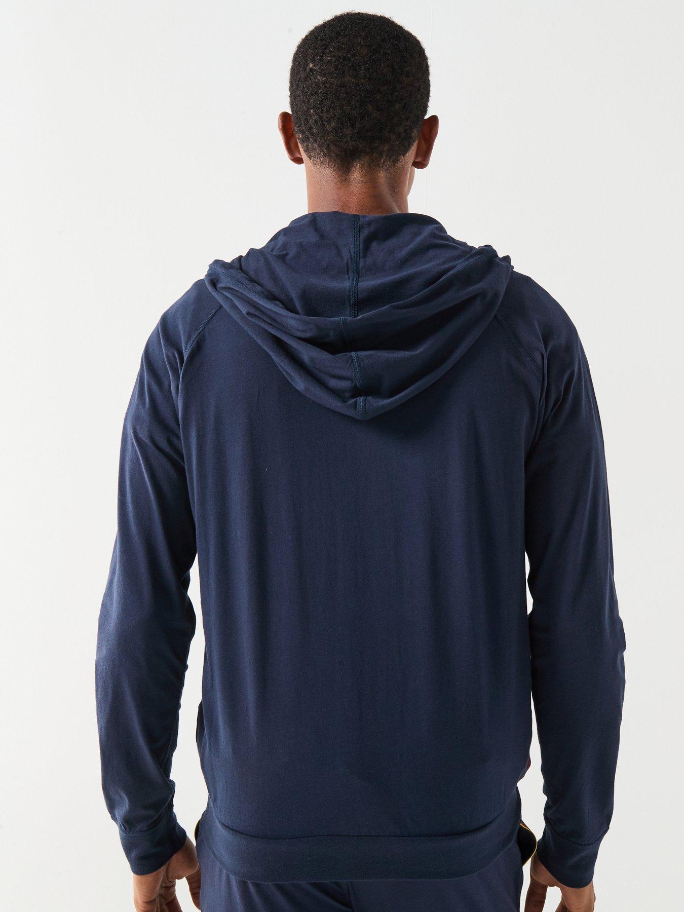 Image 2 of 6 of PS PAUL SMITH Plain Jersey Hoodie (Set) - Navy