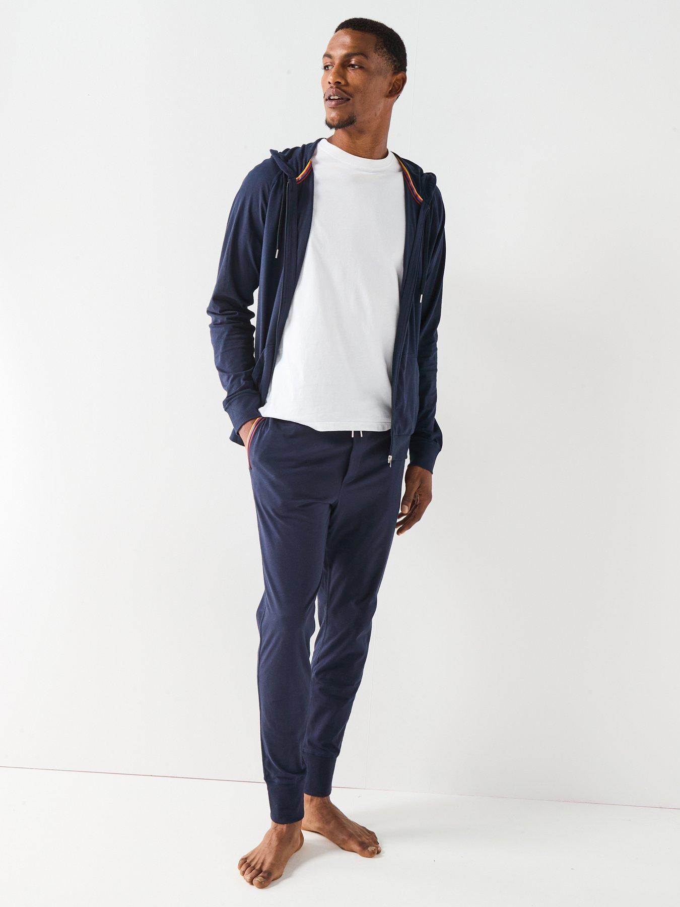 Image 3 of 6 of PS PAUL SMITH Plain Jersey Hoodie (Set) - Navy