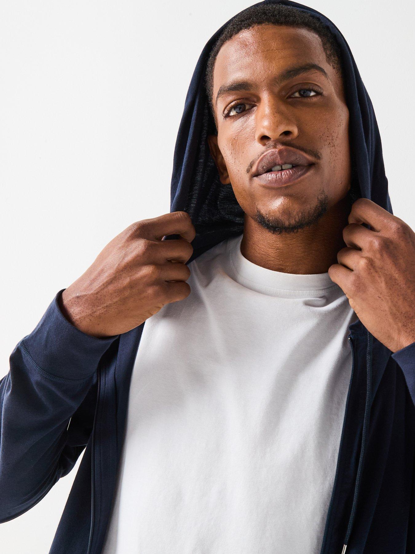 Image 4 of 6 of PS PAUL SMITH Plain Jersey Hoodie (Set) - Navy