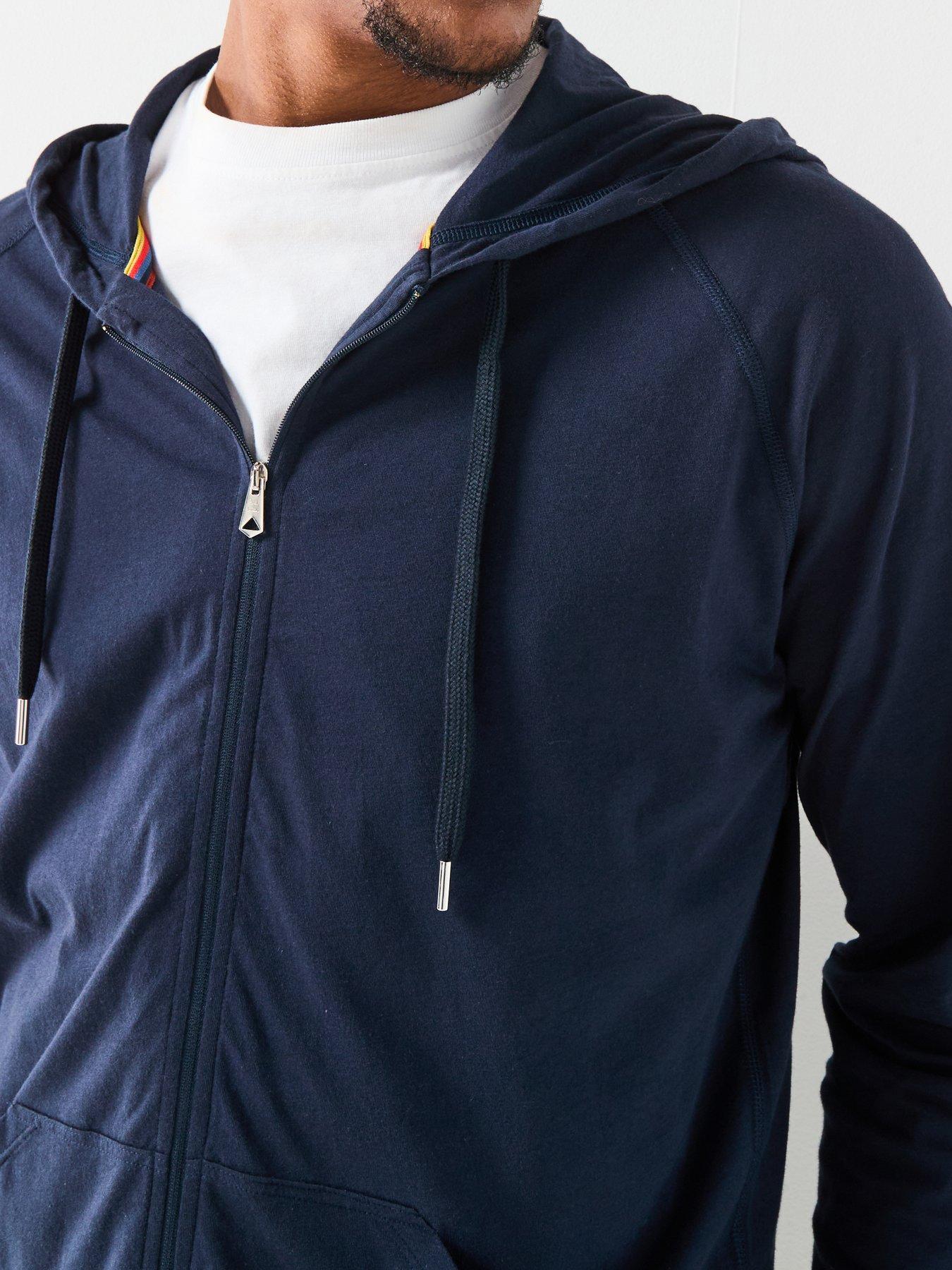 Image 5 of 6 of PS PAUL SMITH Plain Jersey Hoodie (Set) - Navy