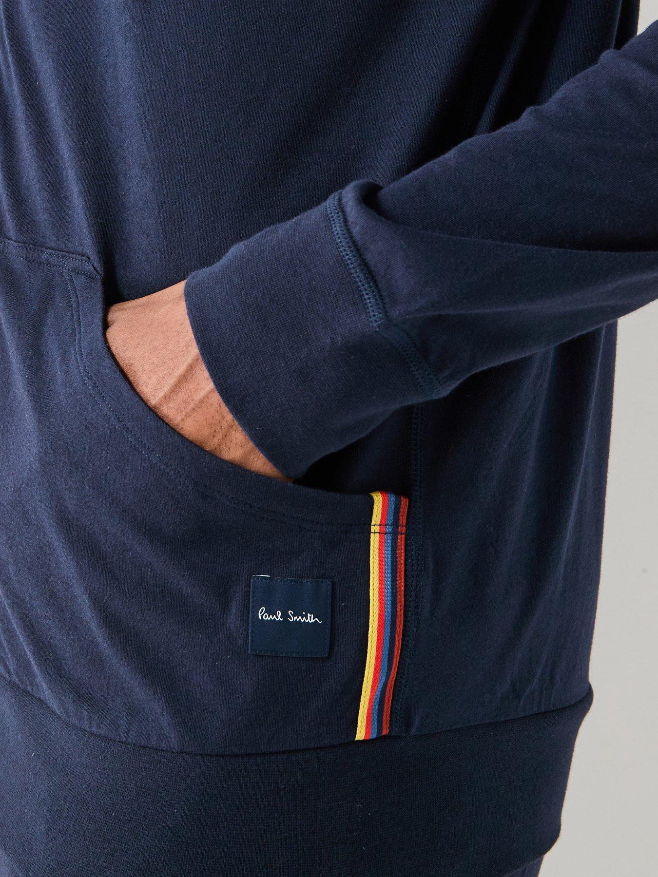 Image 6 of 6 of PS PAUL SMITH Plain Jersey Hoodie (Set) - Navy