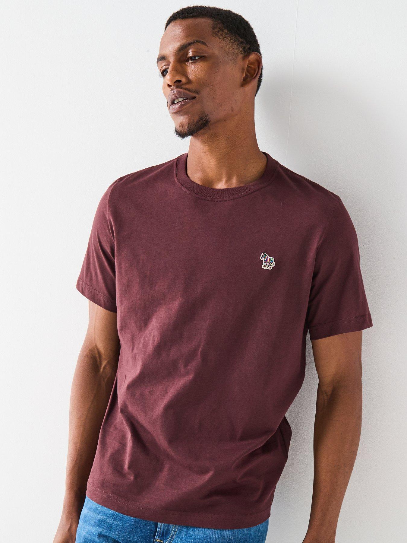 ps-paul-smith-regular-fit-zebra-t-shirt-red