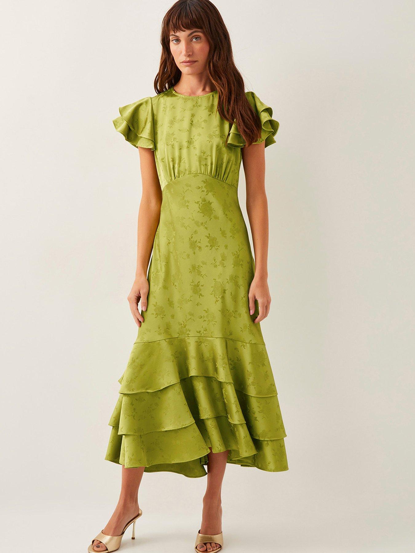 monsoon-ester-satin-ruffle-midi-dress-greenfront
