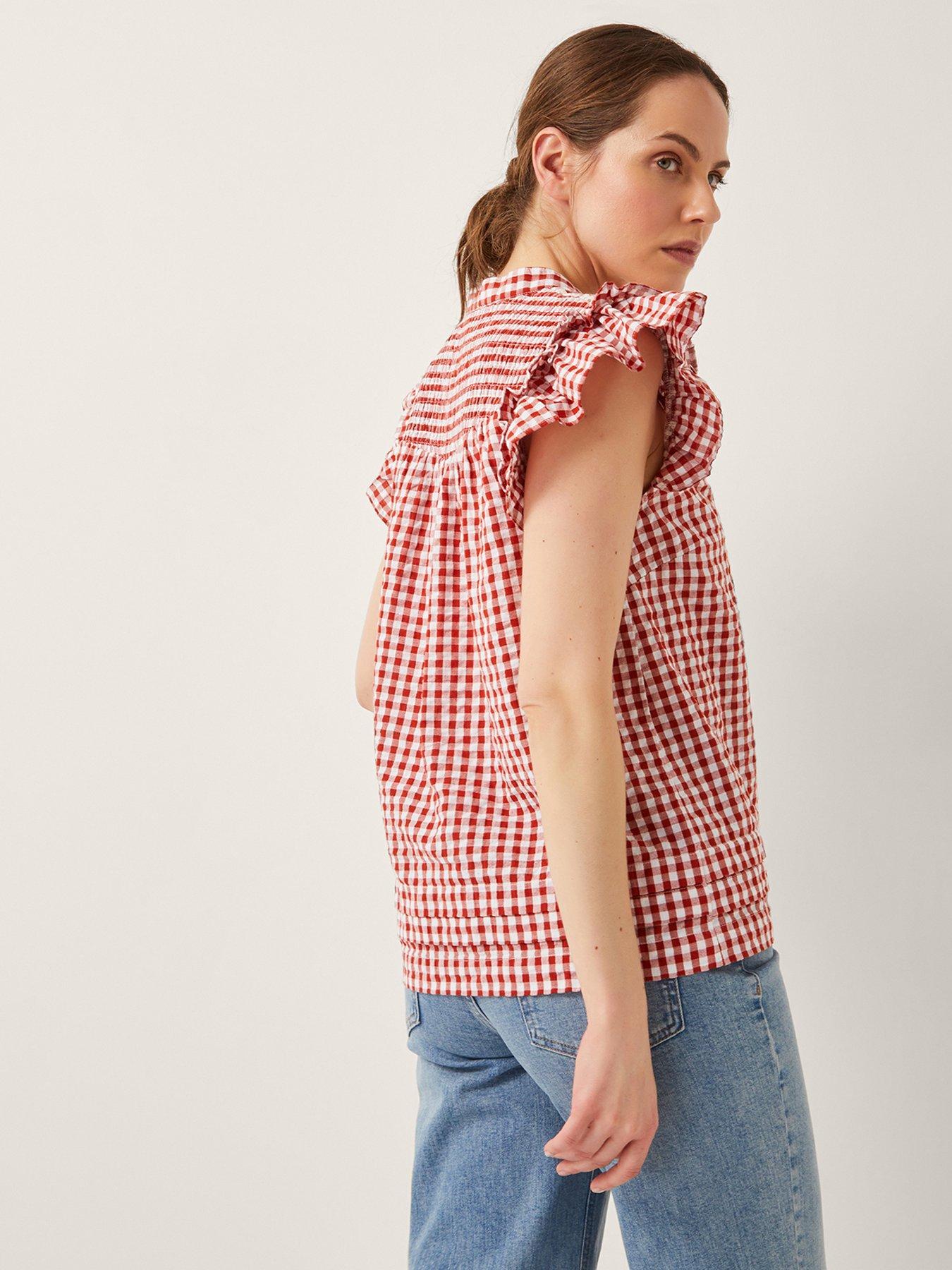 monsoon-greta-gingham-top-redstillFront