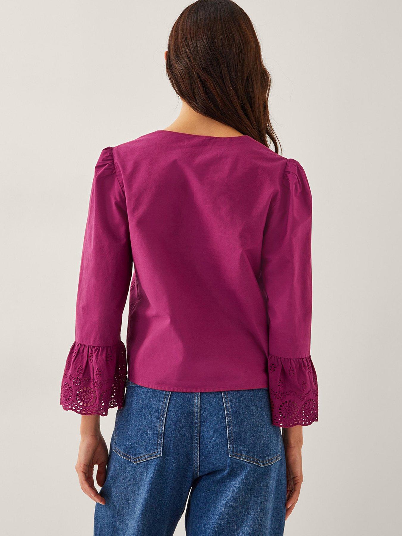 monsoon-saoirse-broderie-tie-top-redstillFront