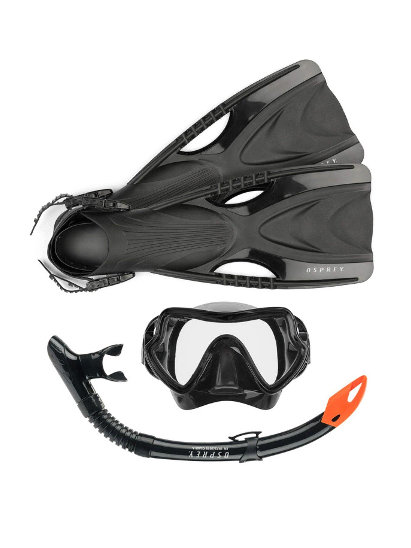 Image of Osprey Action Sports Adult 3 Piece Diving Set with Mask, Snorkel and Fins