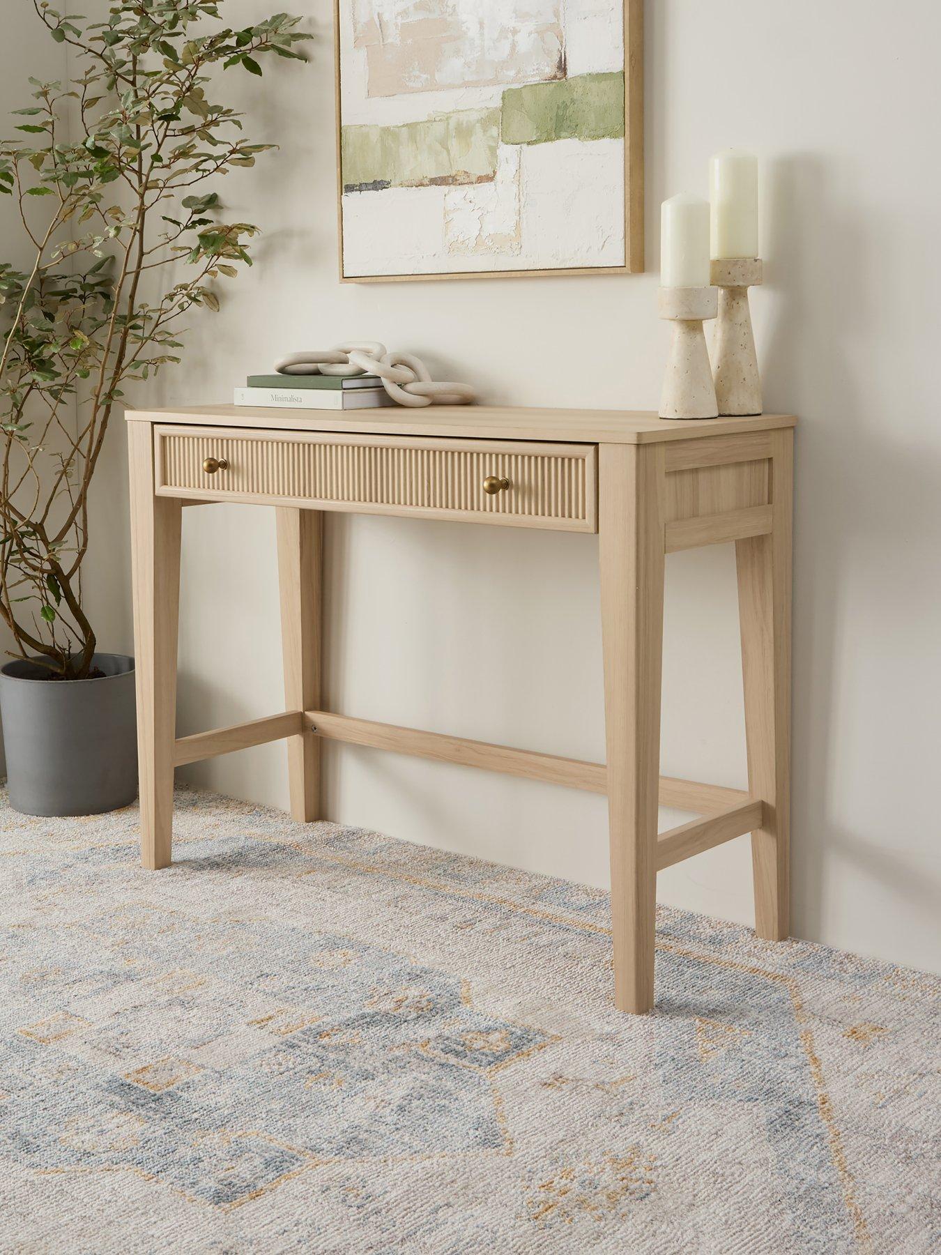 Michelle Keegan Home Lindley Console Table - Oak - FSC® Certified