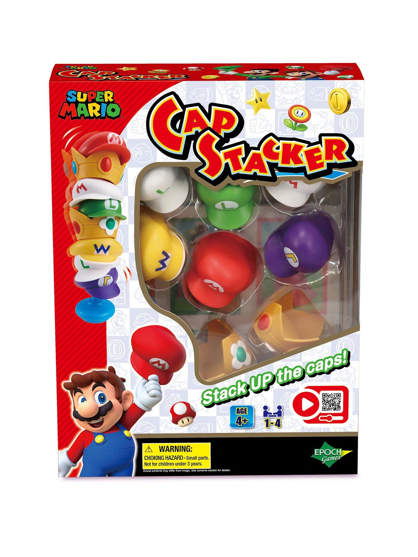 Super Mario Super Mario Cap Stacker Balancing Tower Game