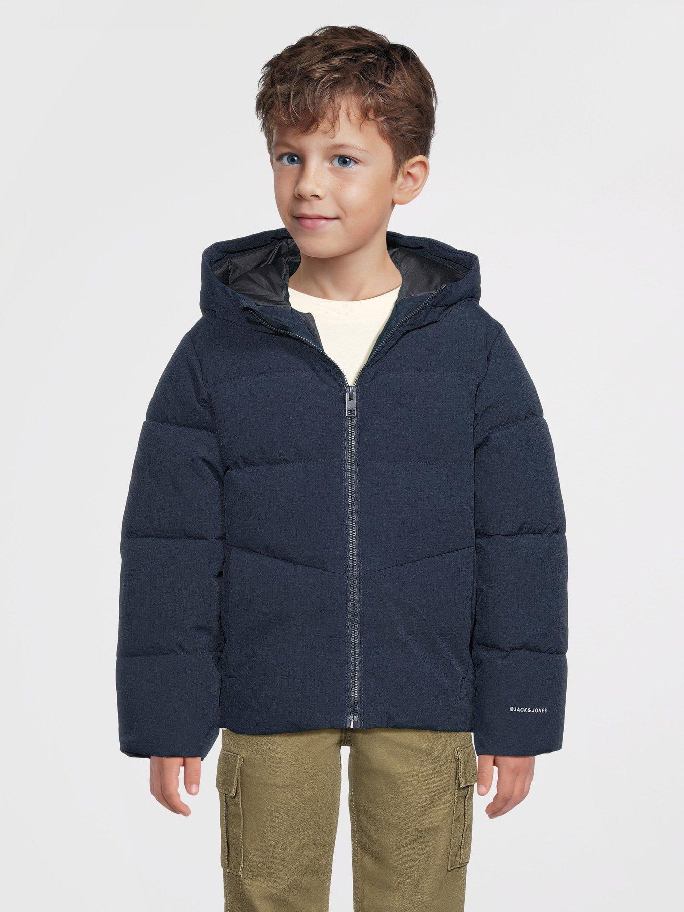 Jack & Jones Mini Younger Boys Padded Jacket - Navy