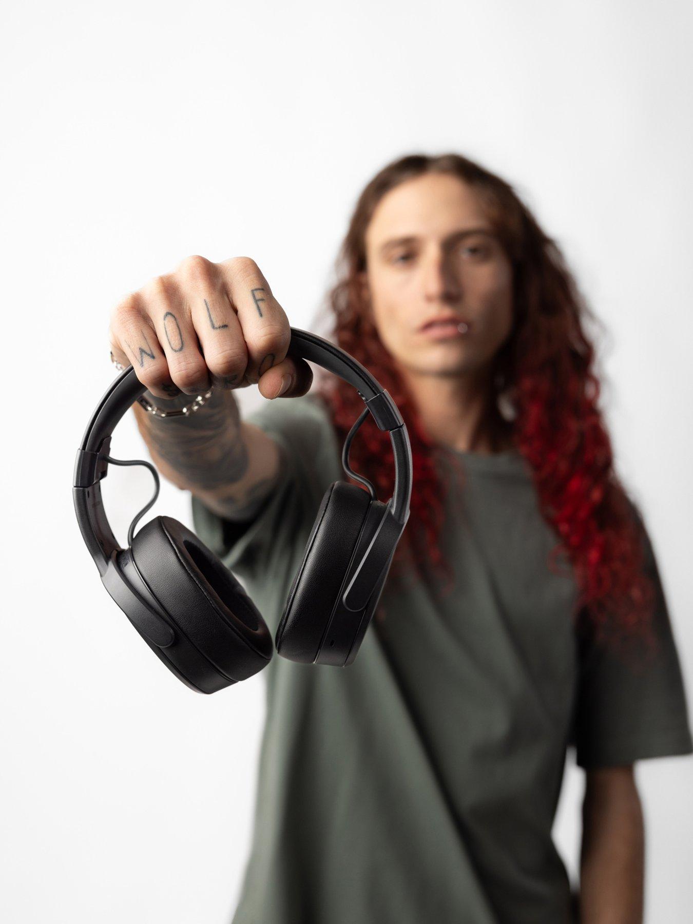 Image 5 of 6 of Skullcandy Skullcandy Crusher Over-Ear Wireless Headphones - True Black