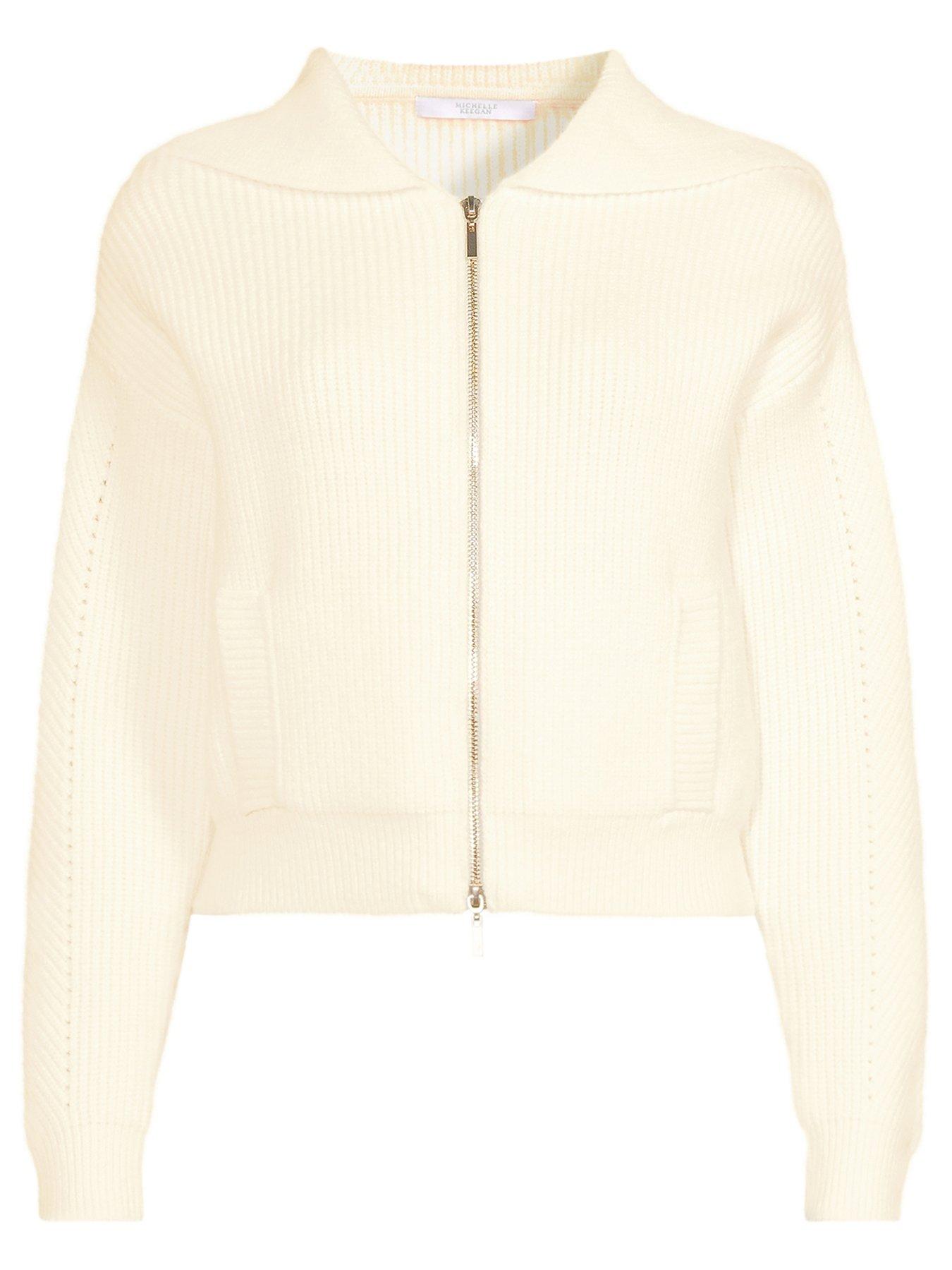 michelle-keegan-premium-knitted-zip-through-top-creamdetail