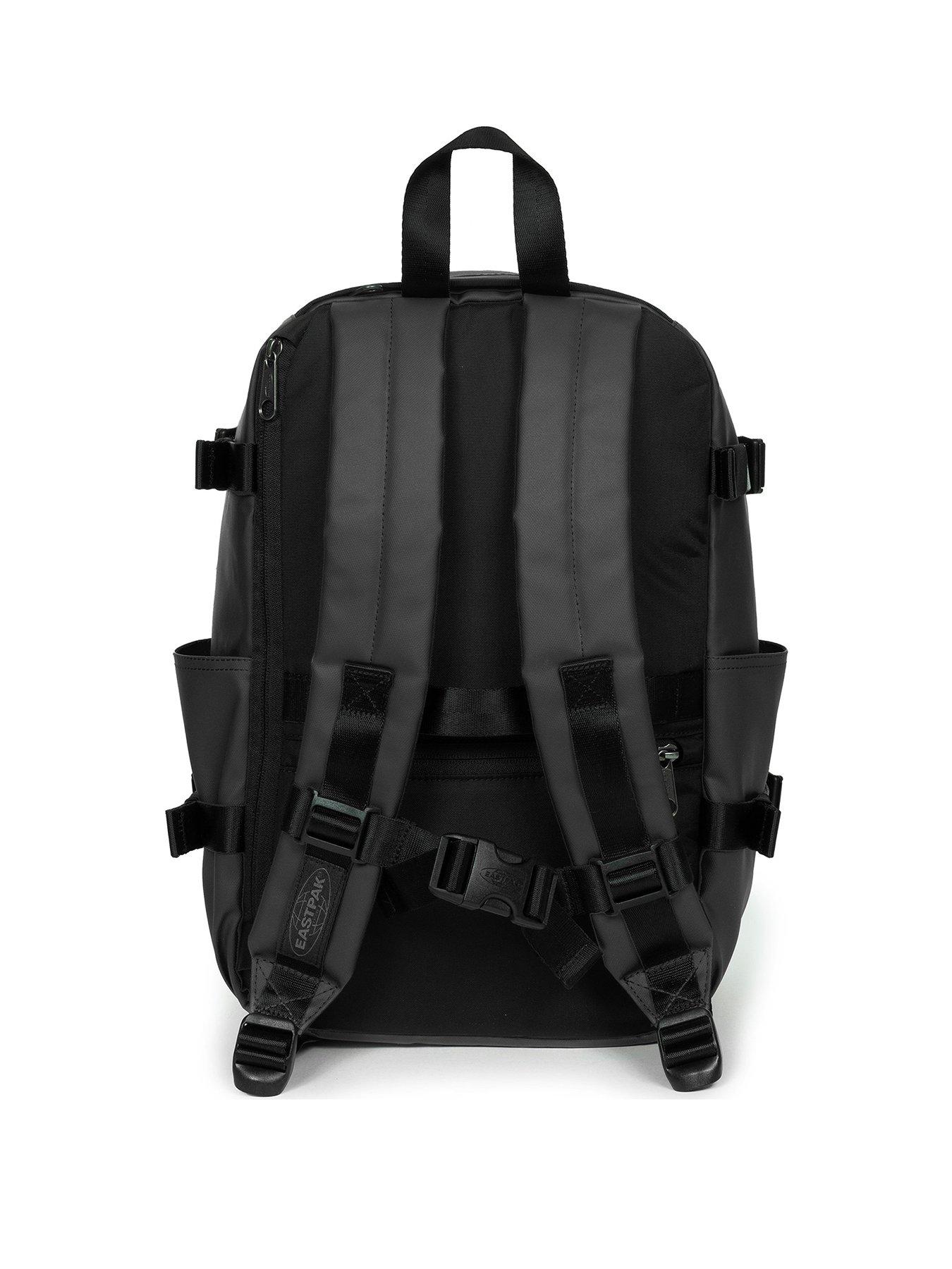 eastpak-cabin-pakr-tarp-backpack-blackstillFront