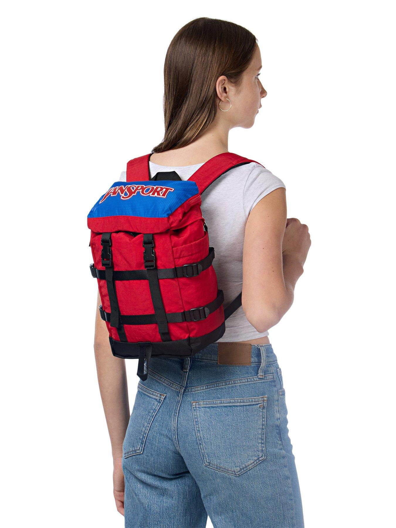 JanSport Mini Skip Backpack - Red/Blue
