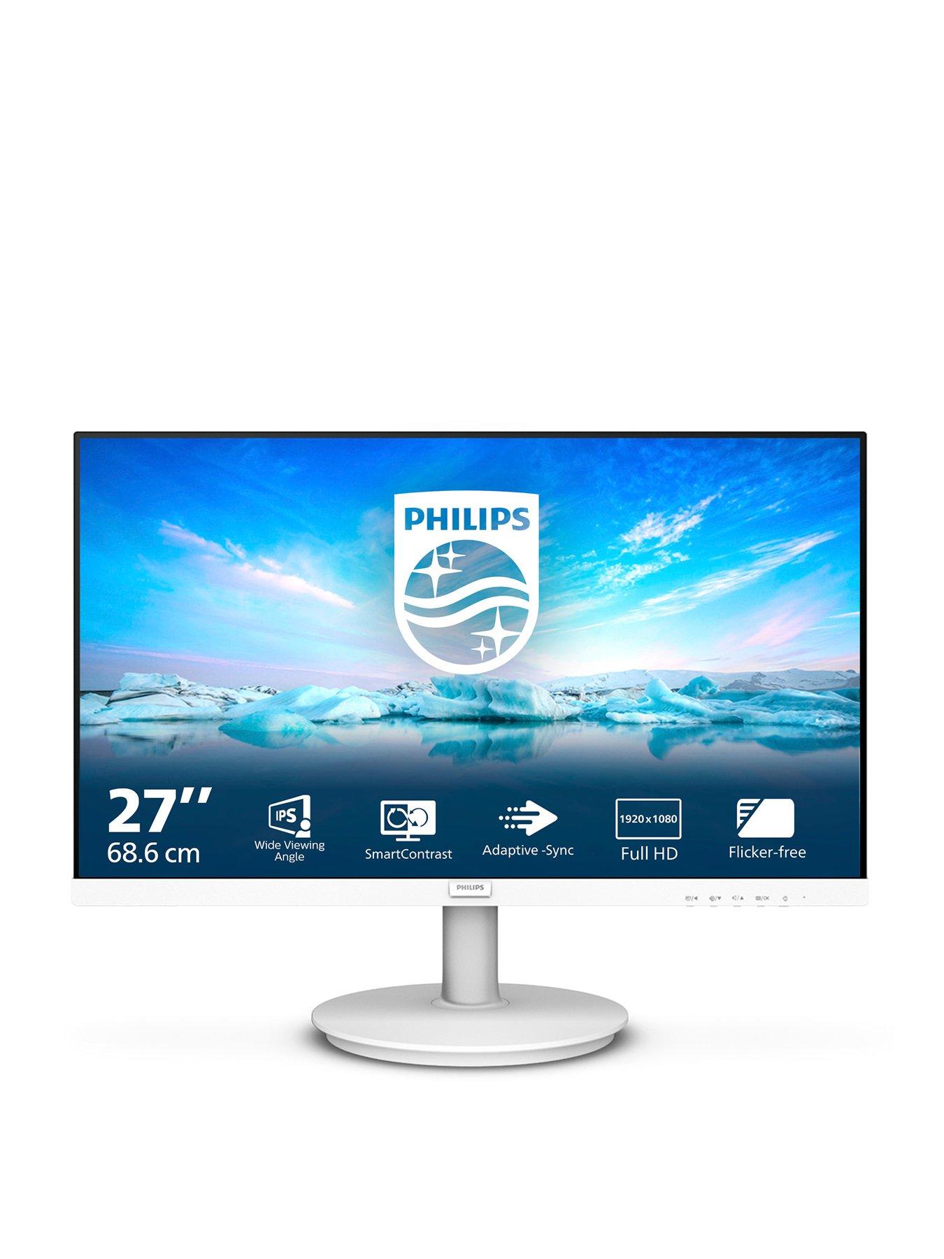 undefined 271V8AW/00 27in FHD (1920x1080) 75Hz IPS Monitor - White