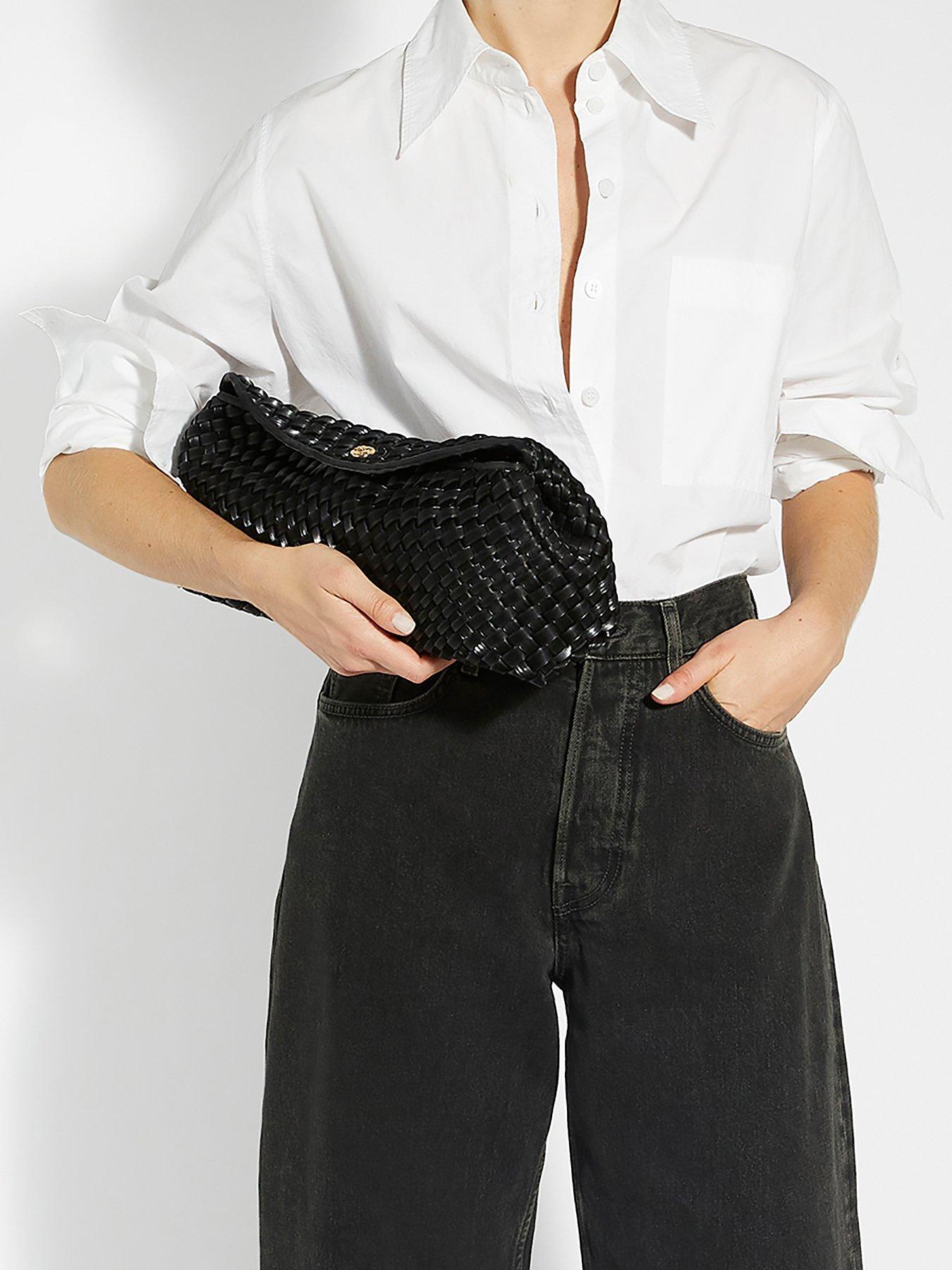 Dune London Encourage Oversized Clutch Bag - Black