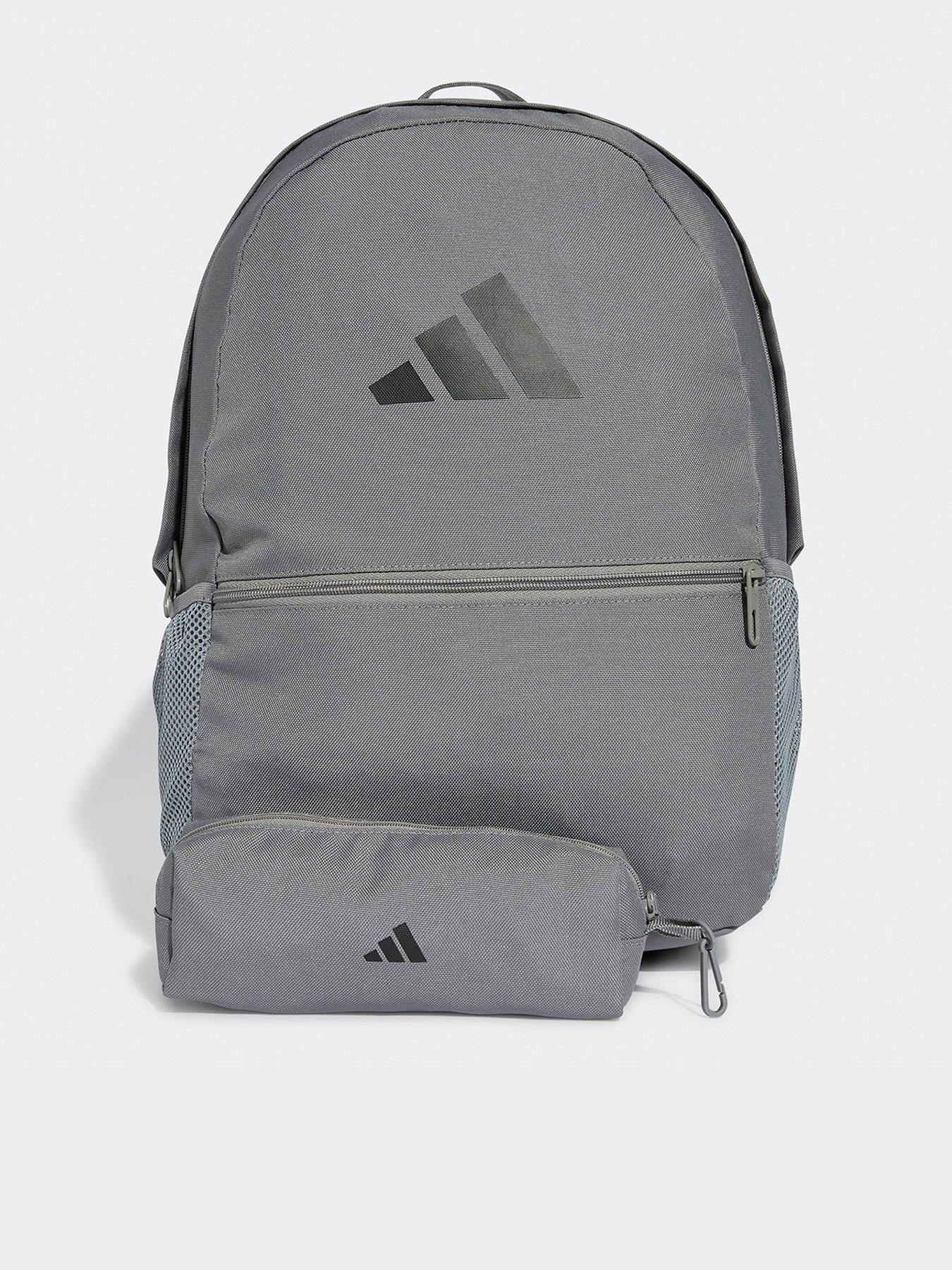 adidas-backpack-with-pencil-case-grey