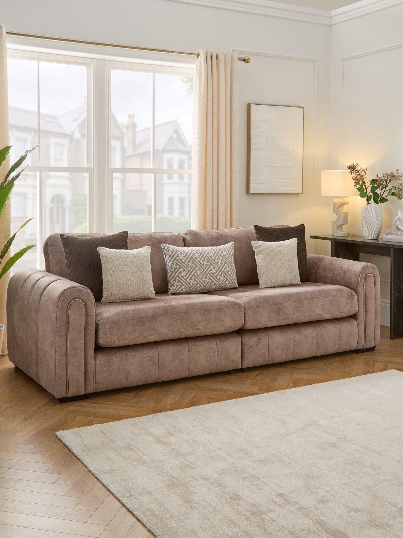 The Very Collection Amara 4 Seater Sofa - Made to Order in the UK