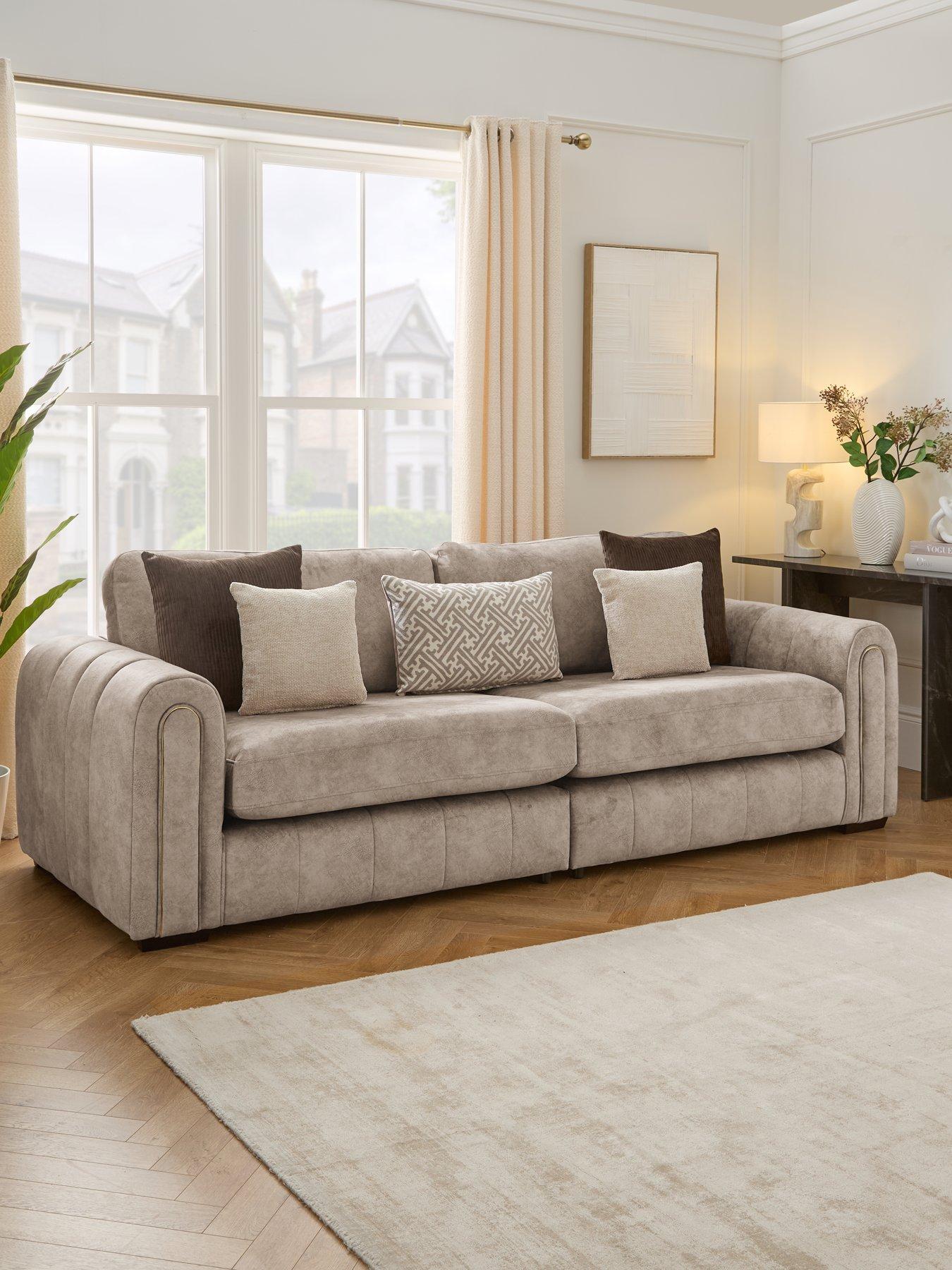 The Very Collection Amara 4 Seater Sofa - Made to Order in the UK
