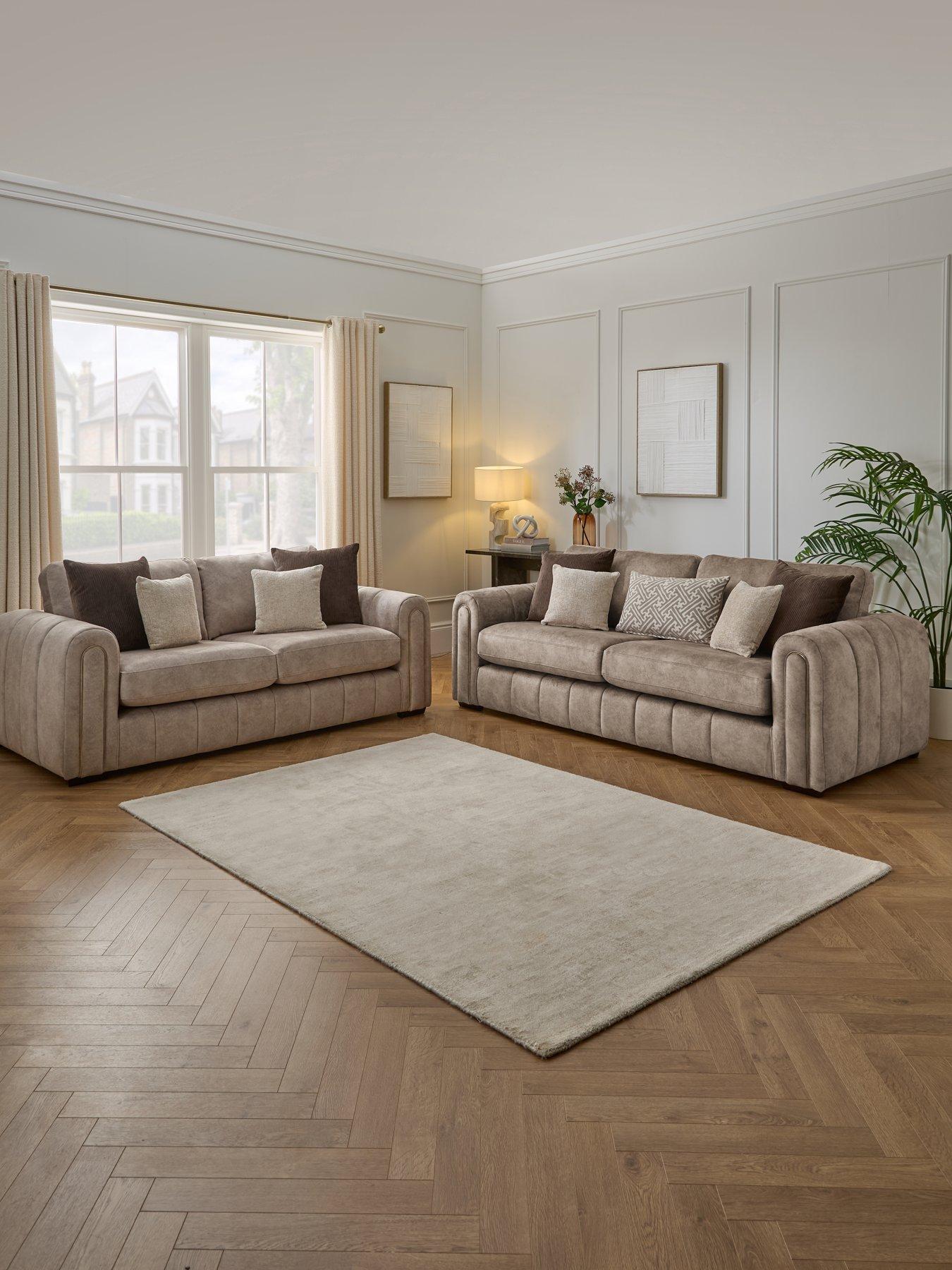 Very Home Amara 3 + 2 Seater Sofa Set (Buy  &  SAVE!) - Made to Order in the UK