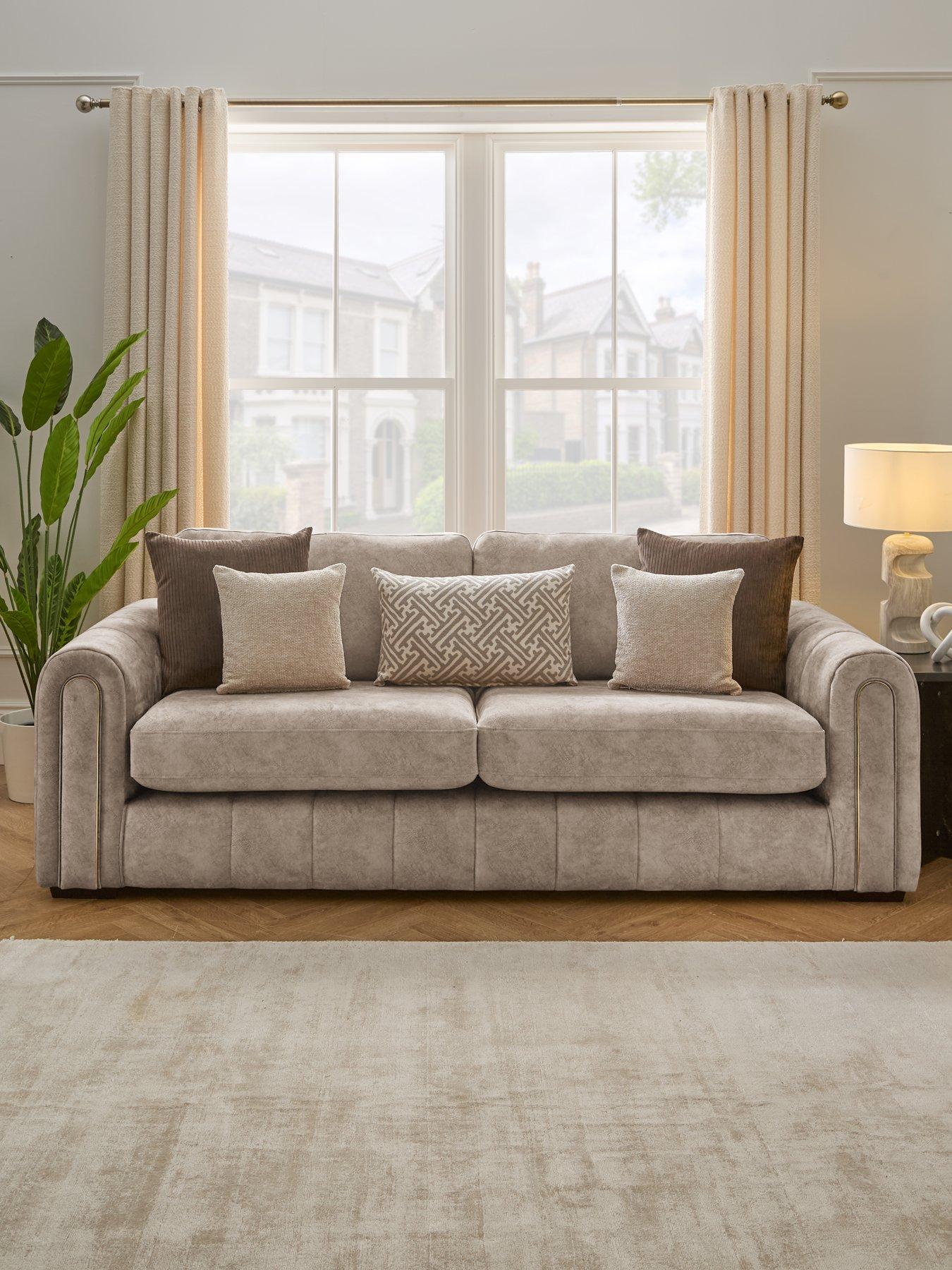 The Very Collection Amara 3 Seater Sofa - Made to Order in the UK
