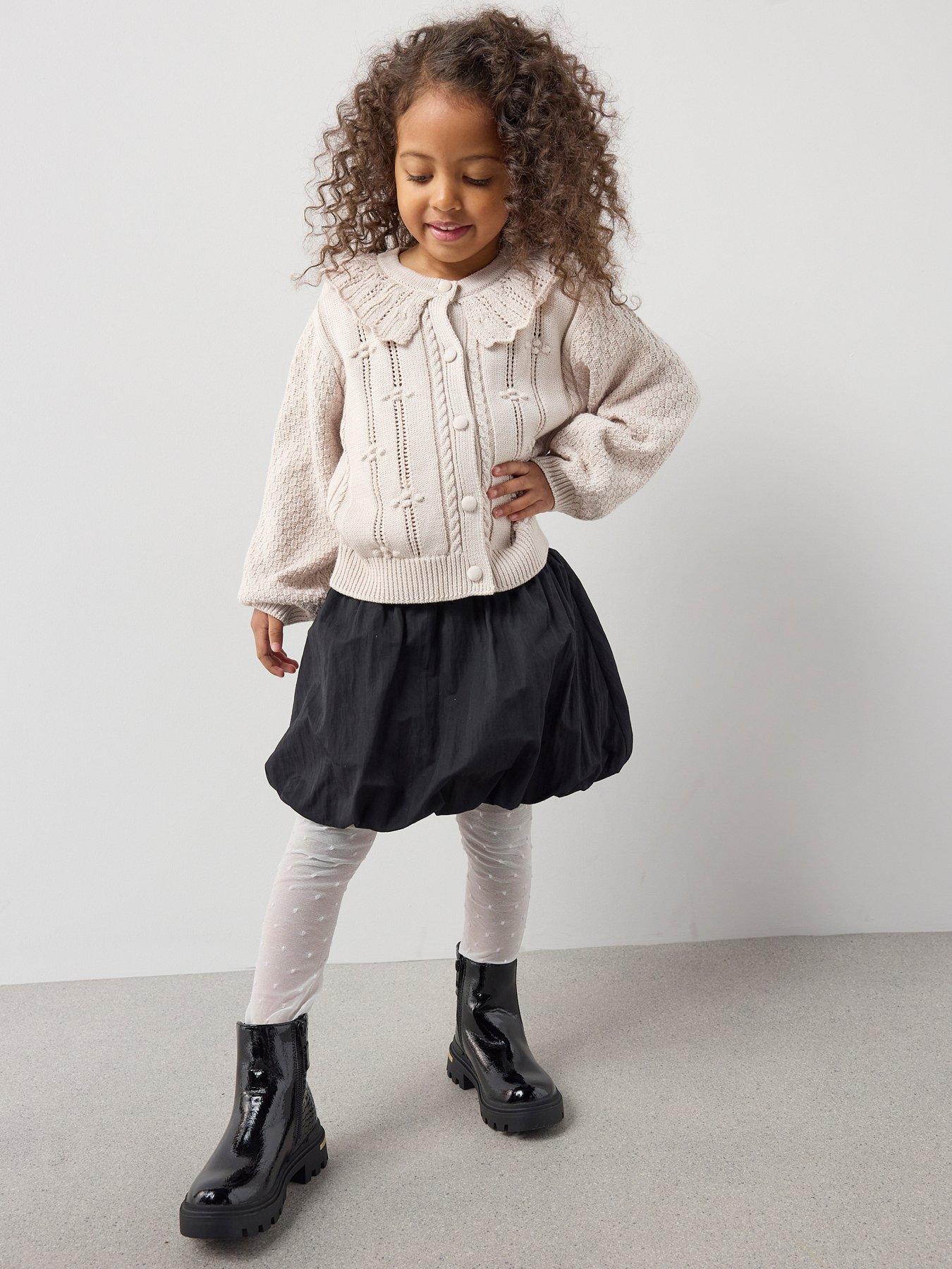 the-very-collection-girls-oversized-collar-knitted-cardigan-creamback