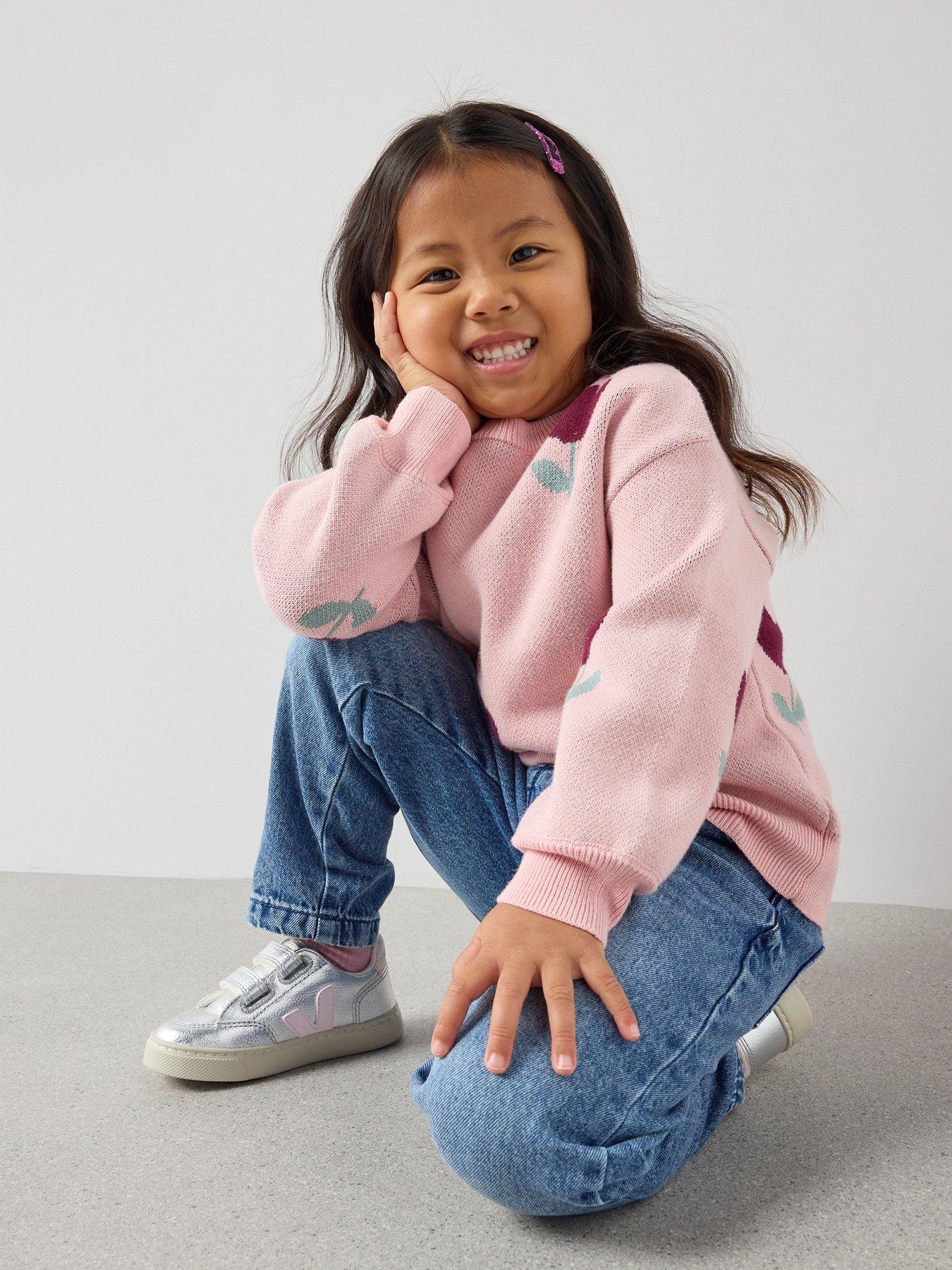 the-very-collection-girls-tulip-print-knitted-jumper-creamdetail