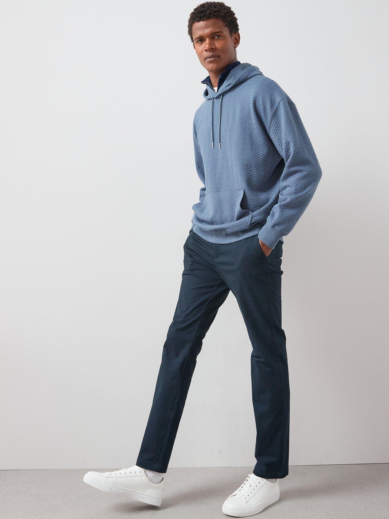 the-very-collection-jacquard-oversized-textured-hoody-blueback