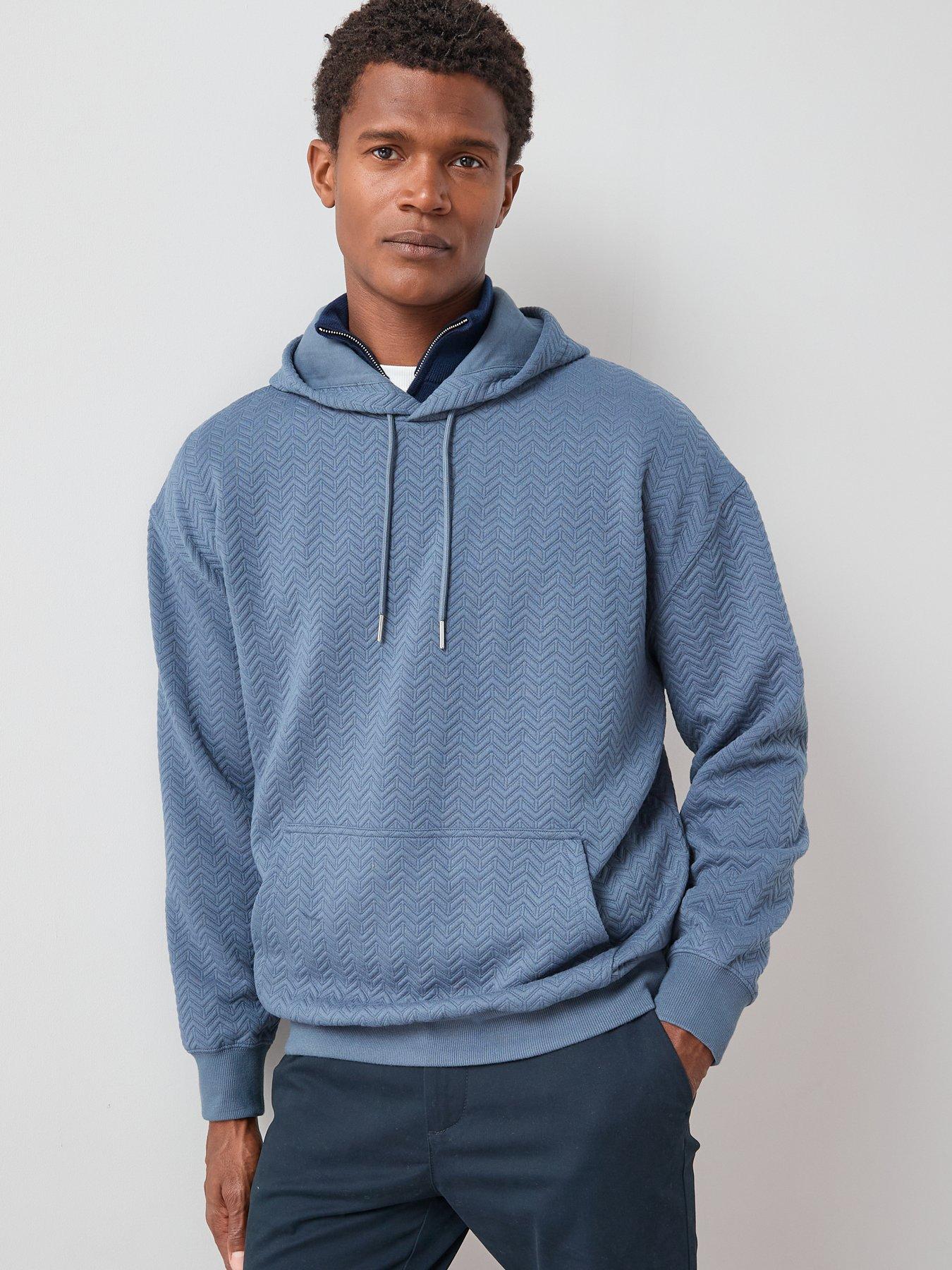 the-very-collection-jacquard-oversized-textured-hoody-blueoutfit