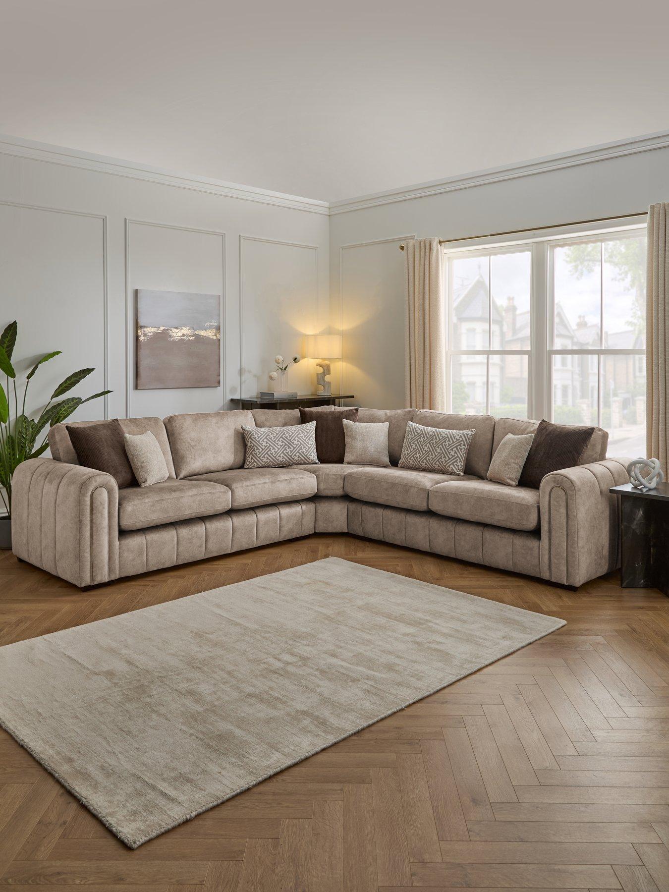 The Very Collection Amara Corner Group Sofa - Made to Order in the UK