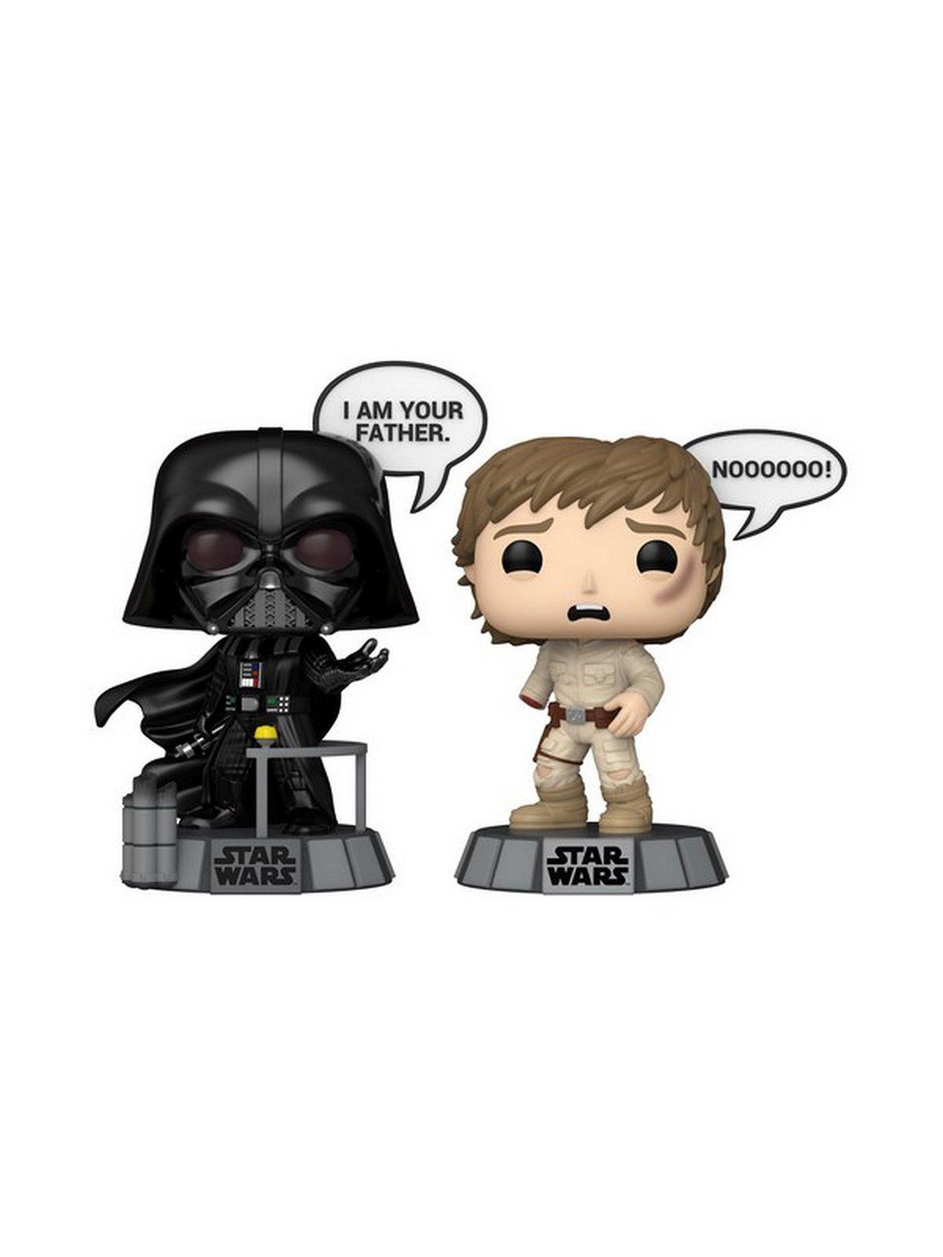 Image 2 of 2 of Pop! Star Wars: Sayings -&nbsp;Darth&nbsp;Vader &amp; Luke Skywalker 2-Pack
