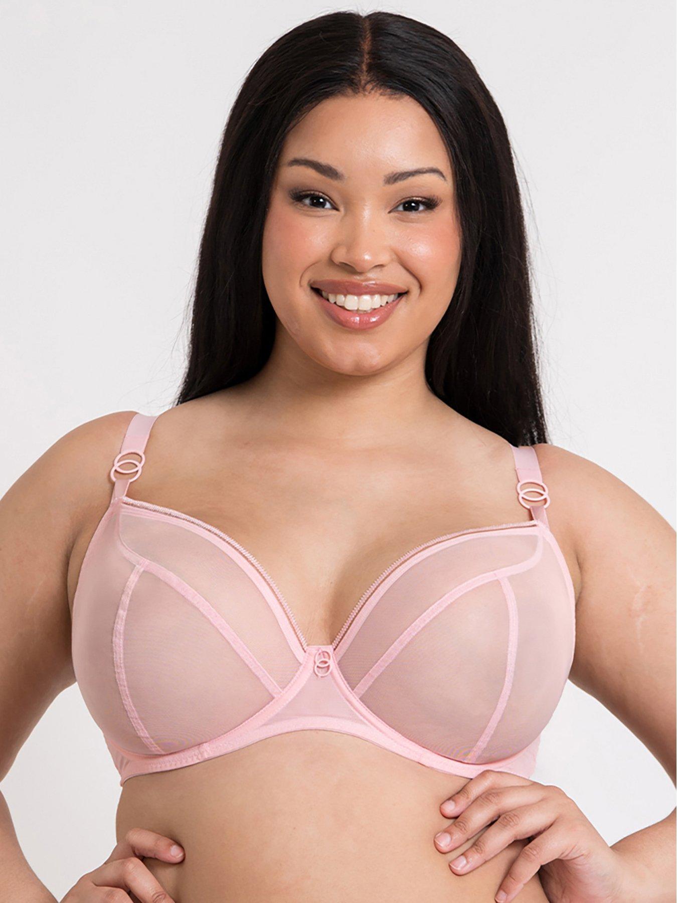 Curvy Kate Curvy Kate Lifestyle Plunge Bra - Blush Pink