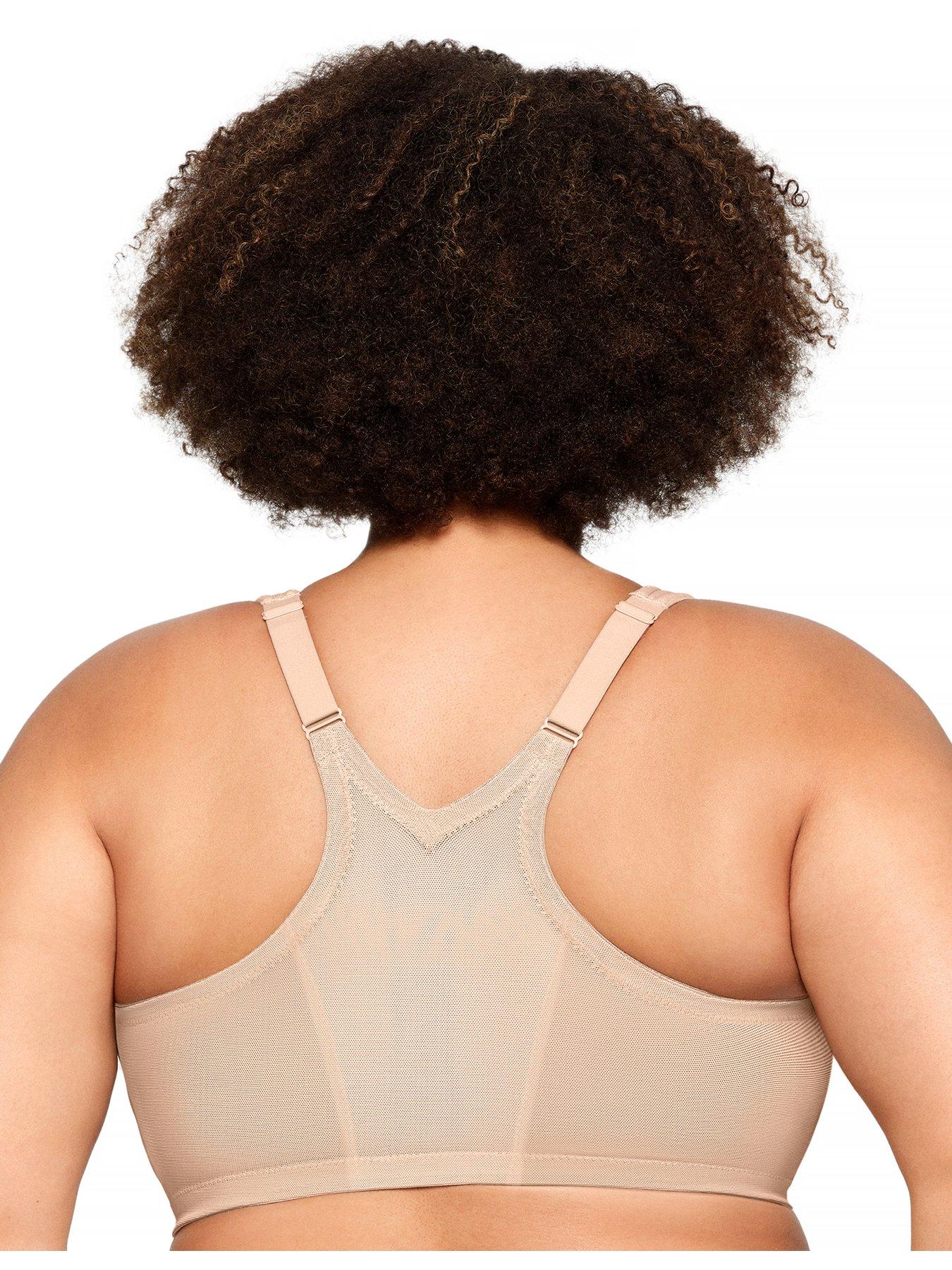 Image 2 of 5 of Glamorise 1206 Magic Lift Bra - Caf&eacute; - Brown