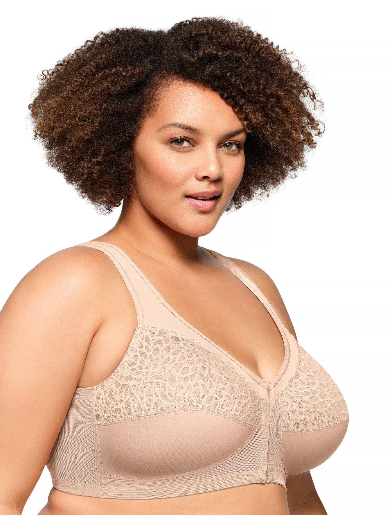 Image 3 of 5 of Glamorise 1206 Magic Lift Bra - Caf&eacute; - Brown