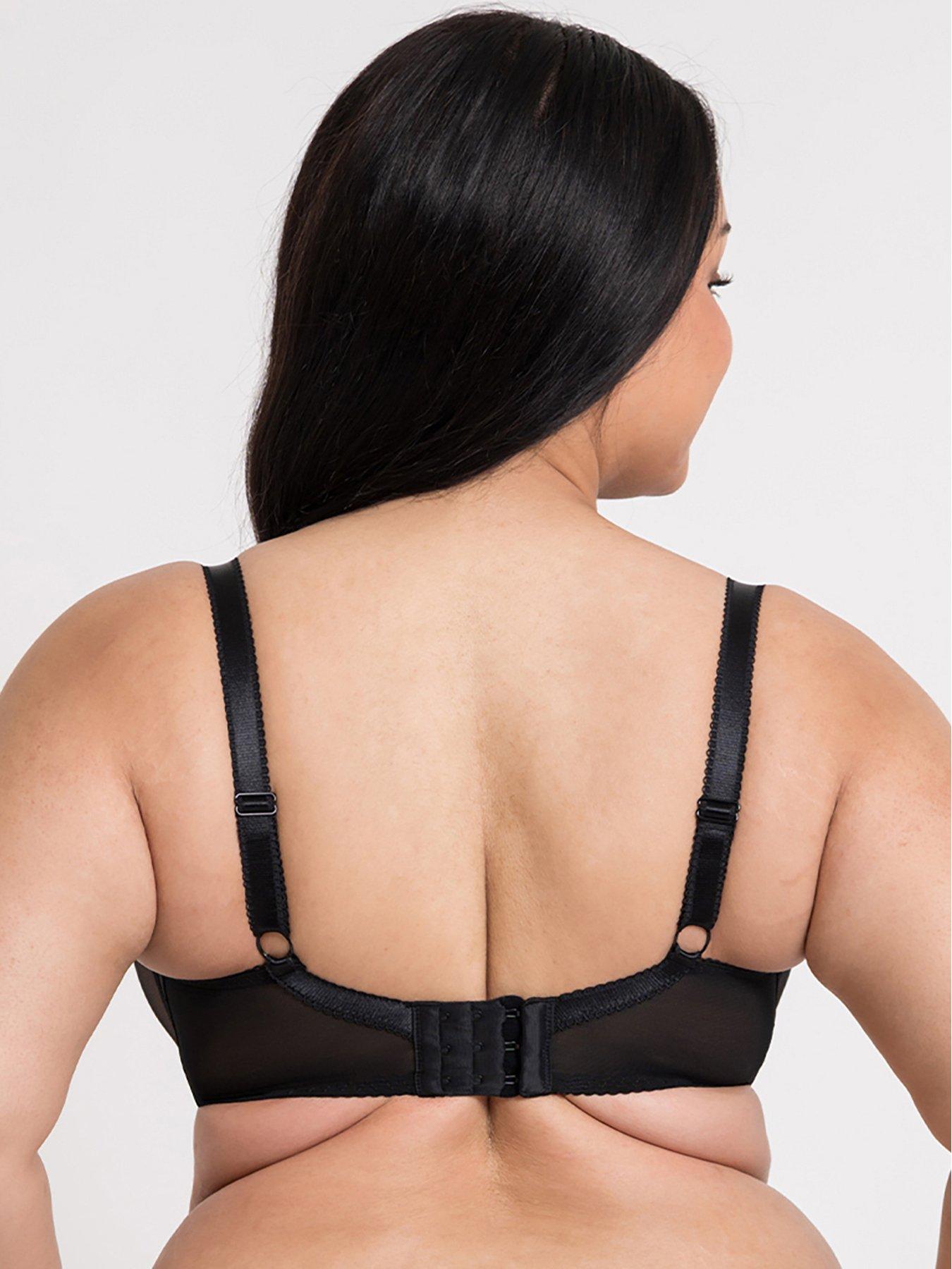 Image 2 of 5 of Curvy Kate Curvy Kate Strawberry Crush Balcony Bra - Black Multi