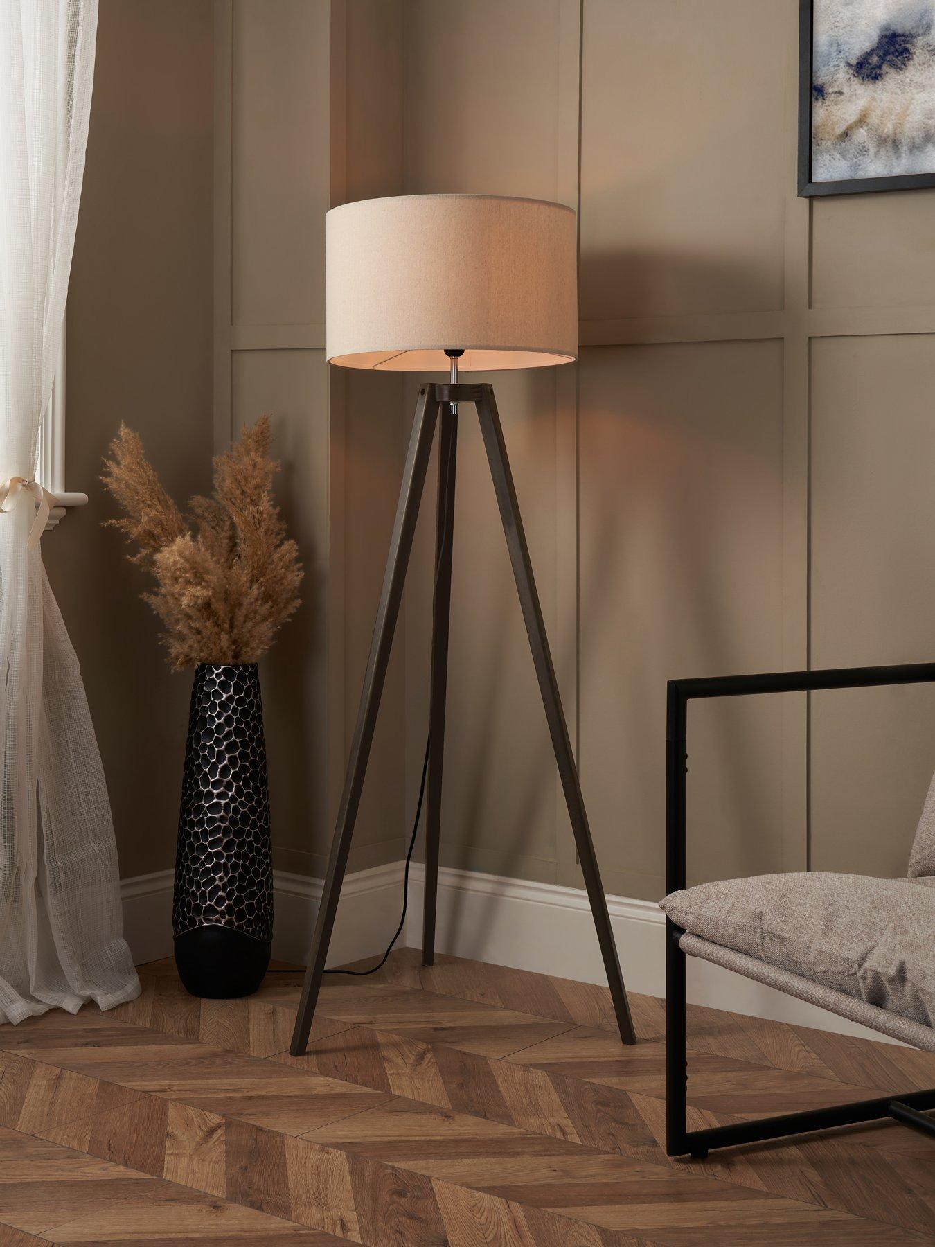 very-home-keeley-wooden-tripod-floor-lamp