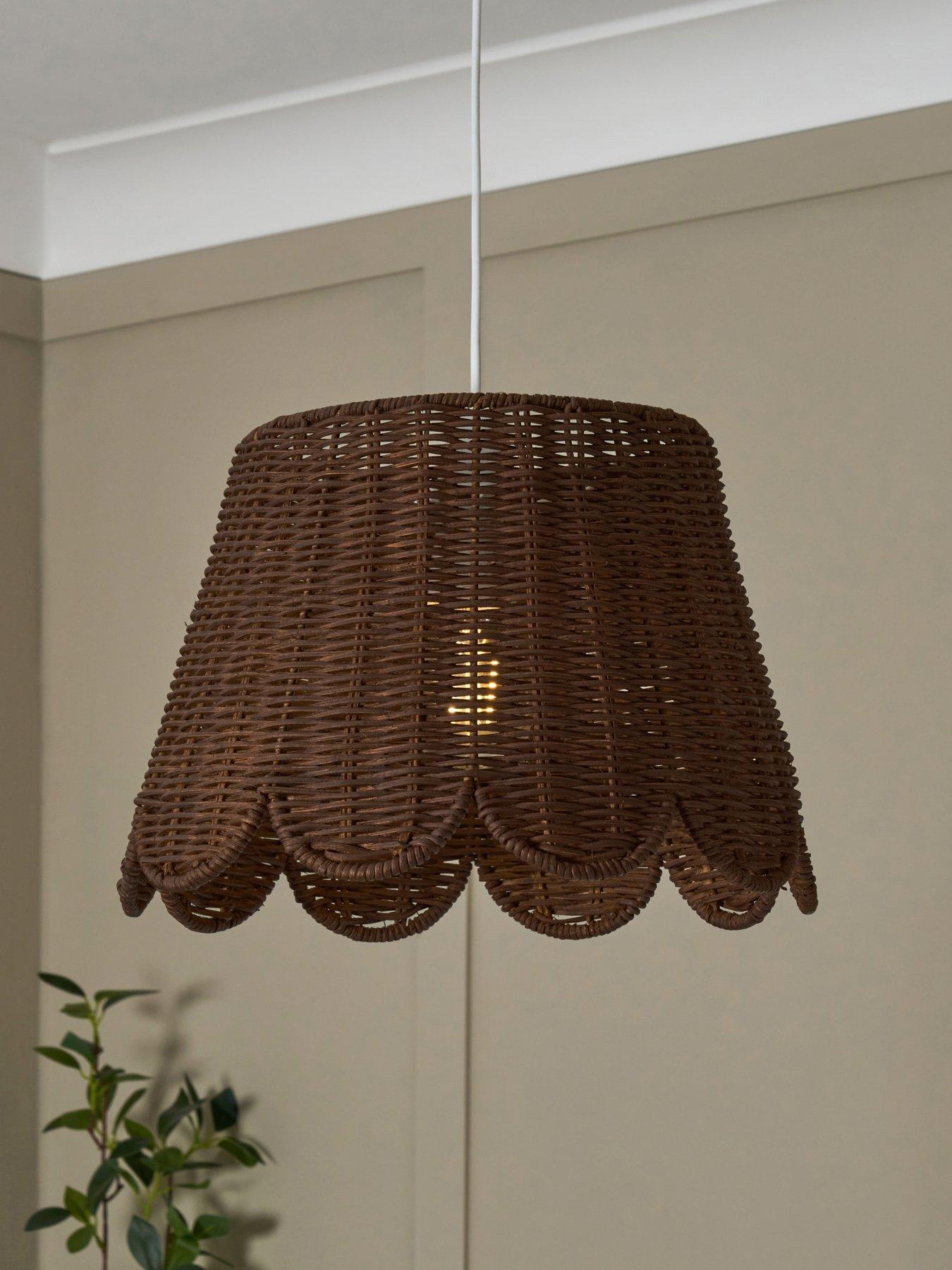 Image 1 of 5 of BHS Kuta Scallop Rattan Easy-fit