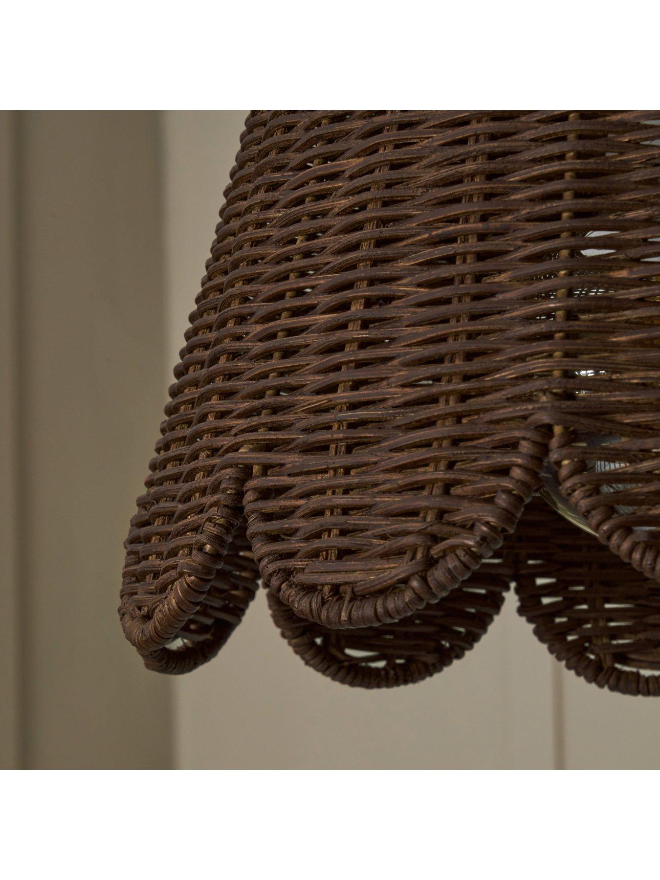 Image 4 of 5 of BHS Kuta Scallop Rattan Easy-fit