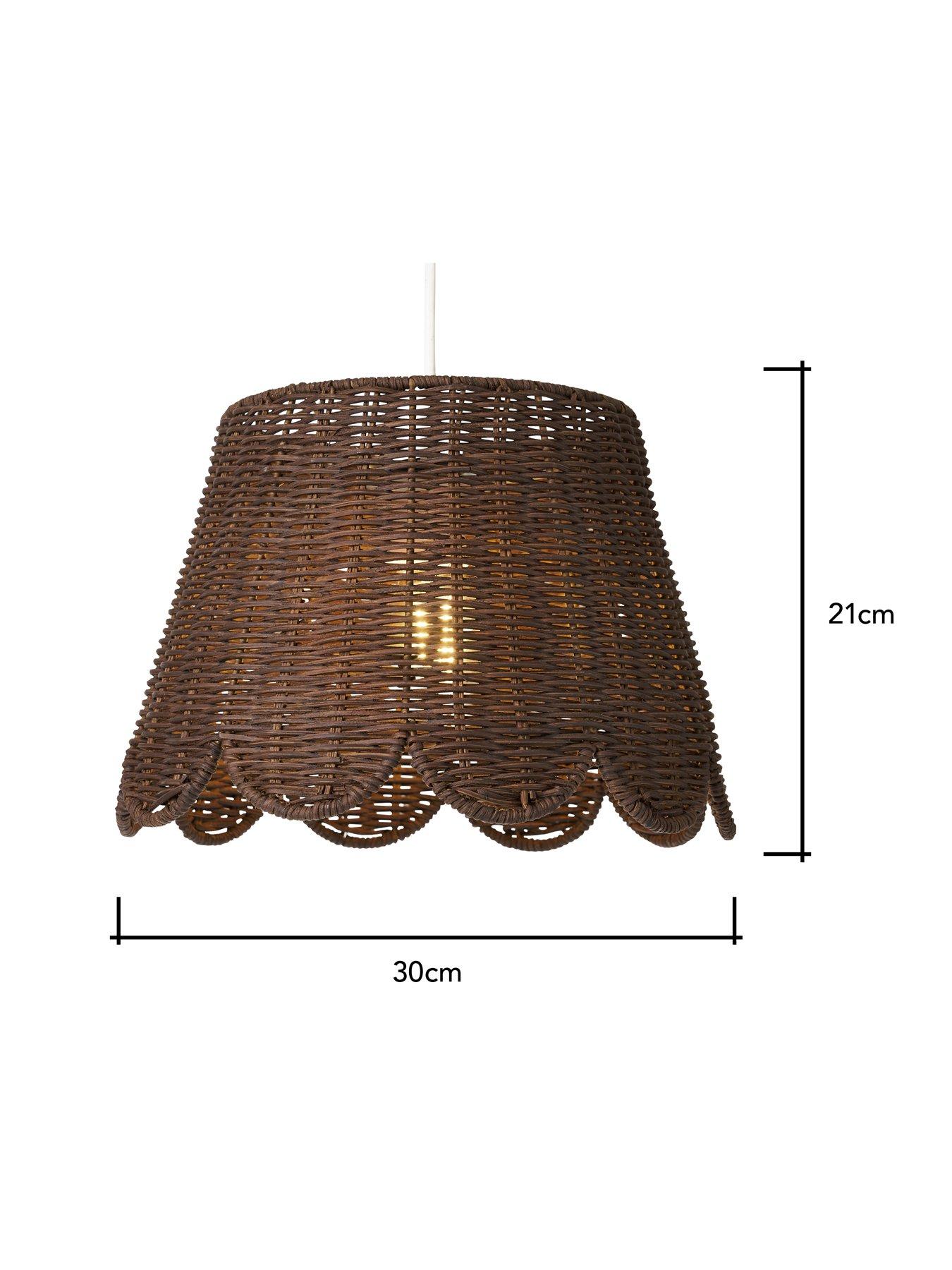 Image 5 of 5 of BHS Kuta Scallop Rattan Easy-fit
