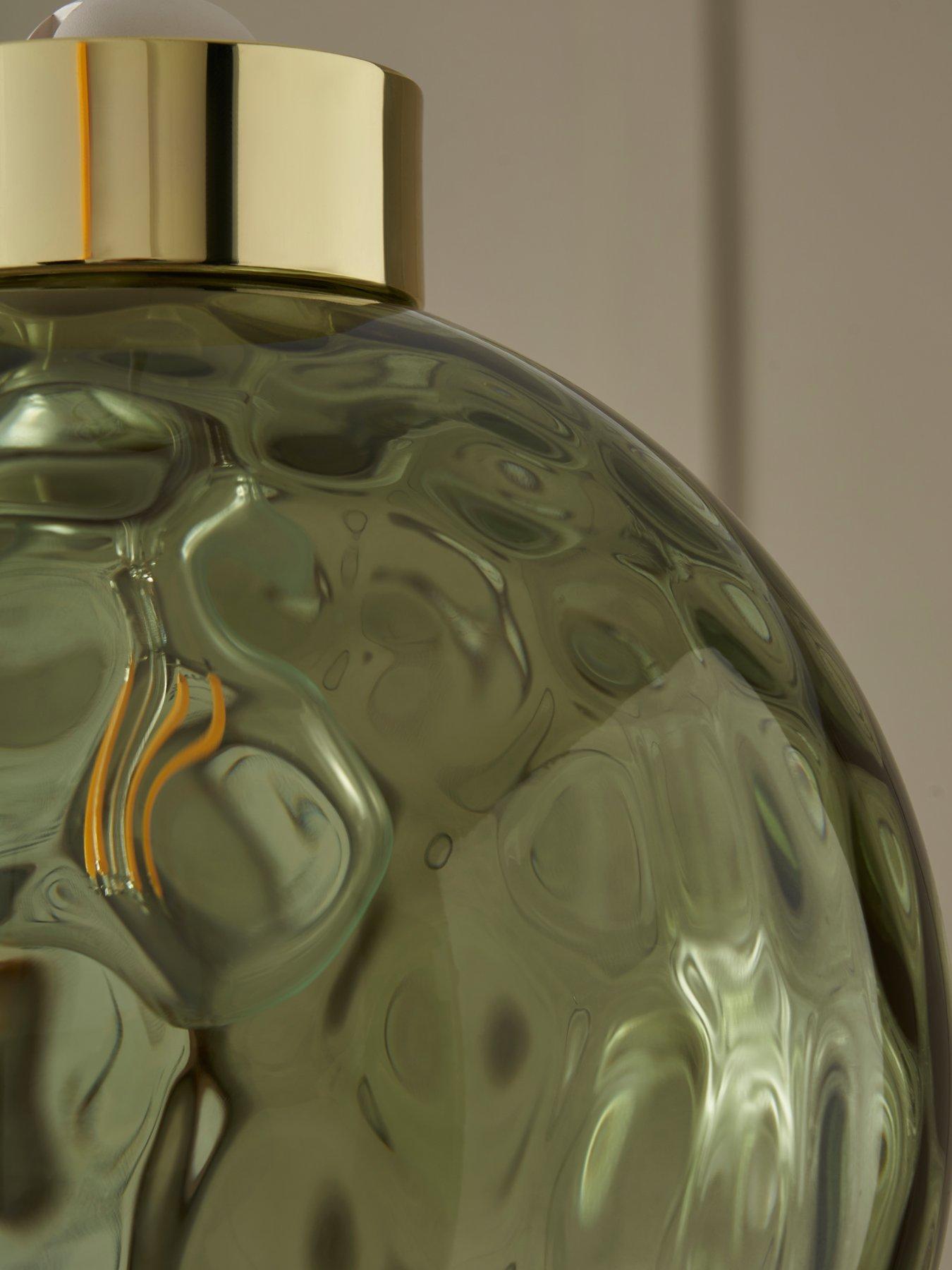 Image 3 of 4 of BHS Deana Dimpled Glass Easy-fit